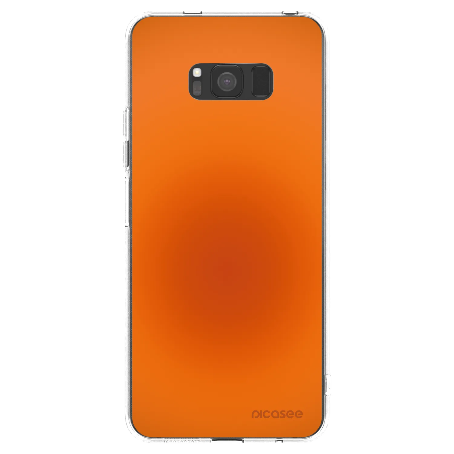 Picasee silikónový prehľadný obal pre Samsung Galaxy S8 G950F - Heat Core