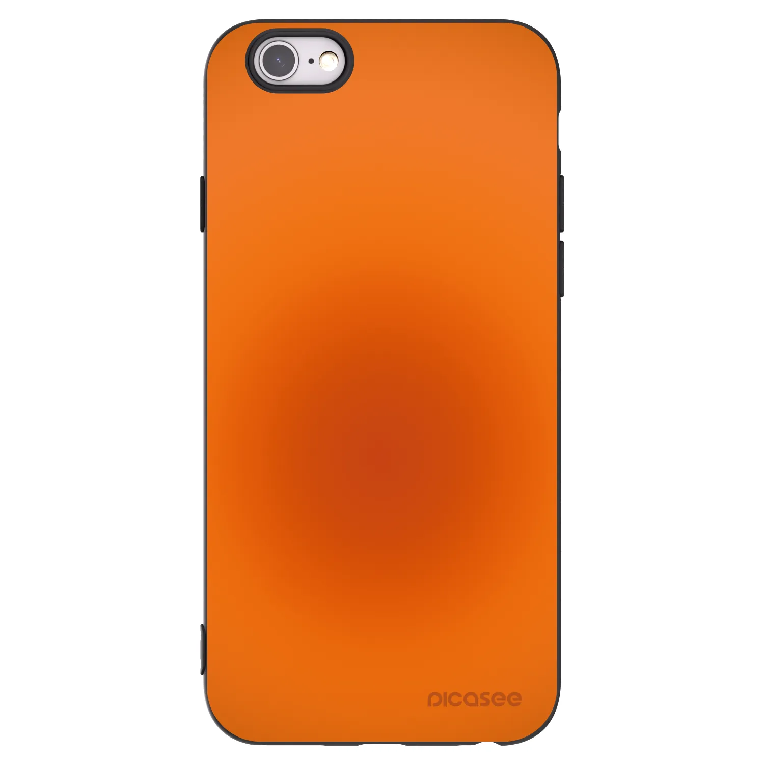 Picasee silikónový čierny obal pre Apple iPhone 6/6S - Heat Core
