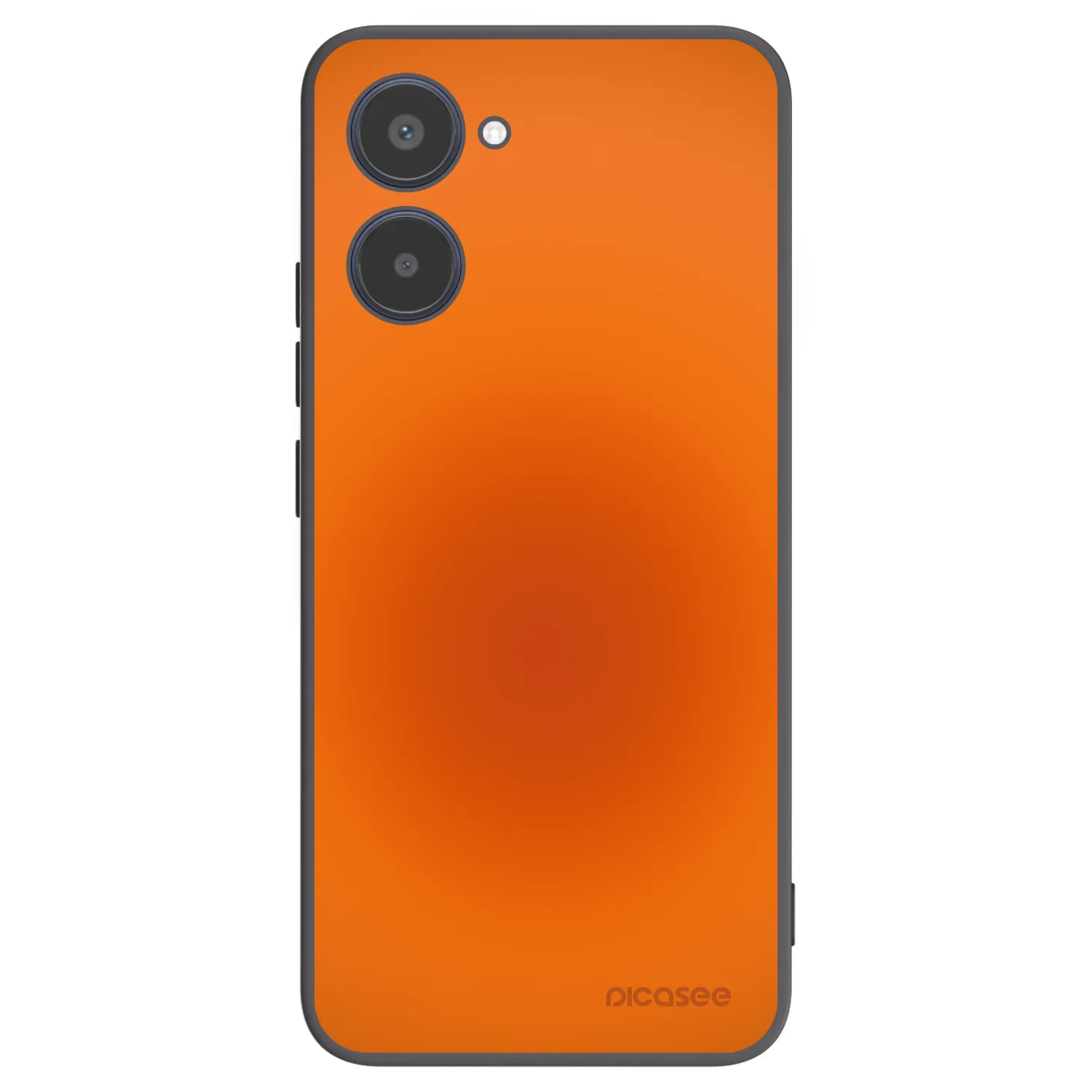 Picasee silikónový čierny obal pre Realme 10 4G - Heat Core