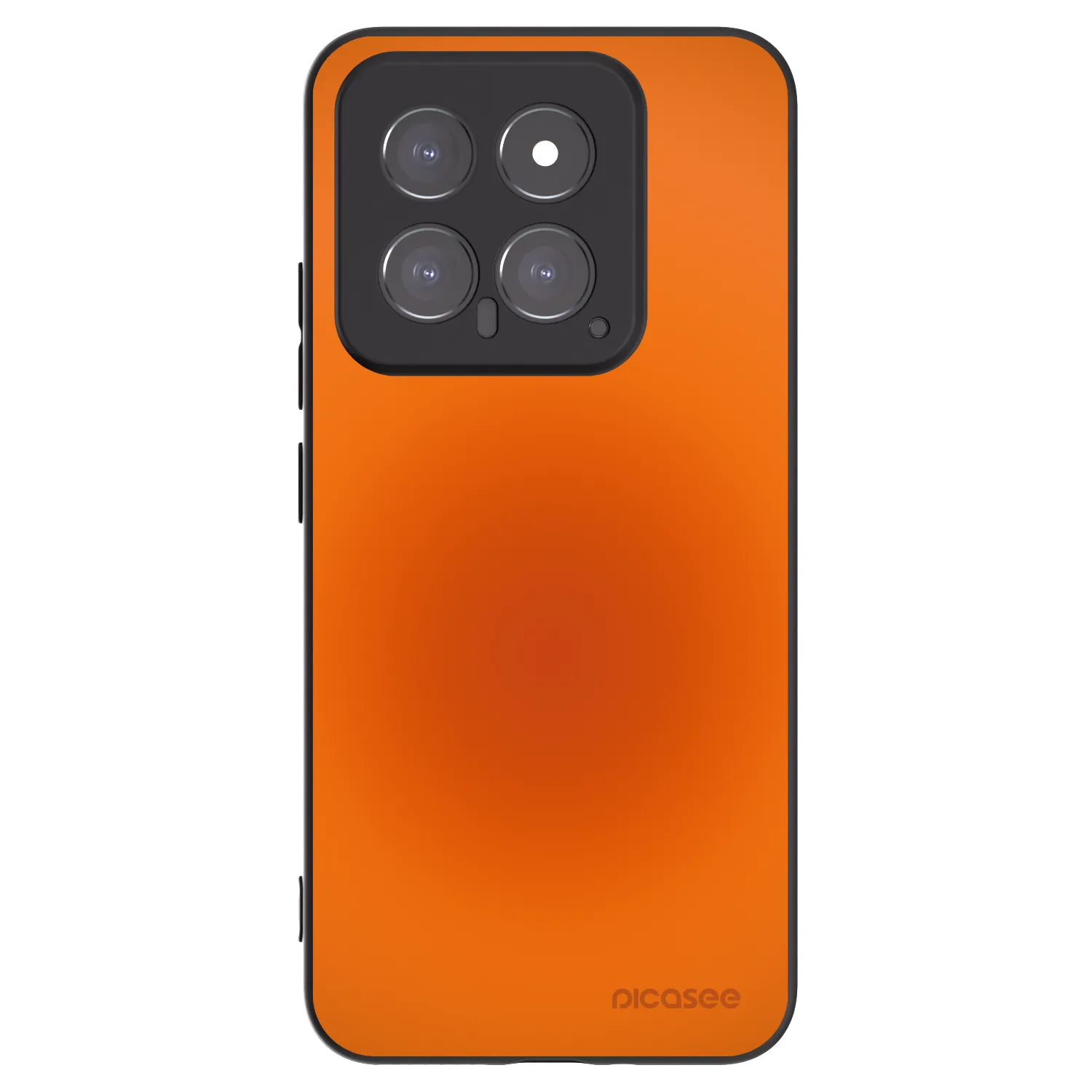 Picasee silikónový čierny obal pre Xiaomi 14 - Heat Core
