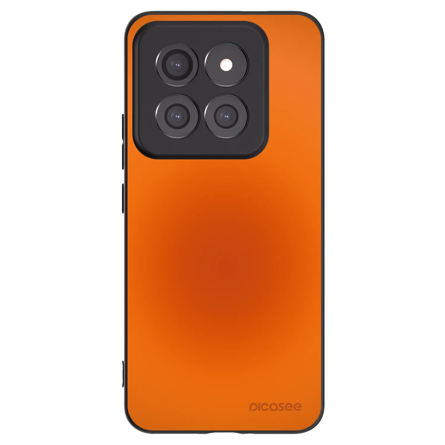 Picasee silikónový čierny obal pre Xiaomi 14 Pro - Heat Core