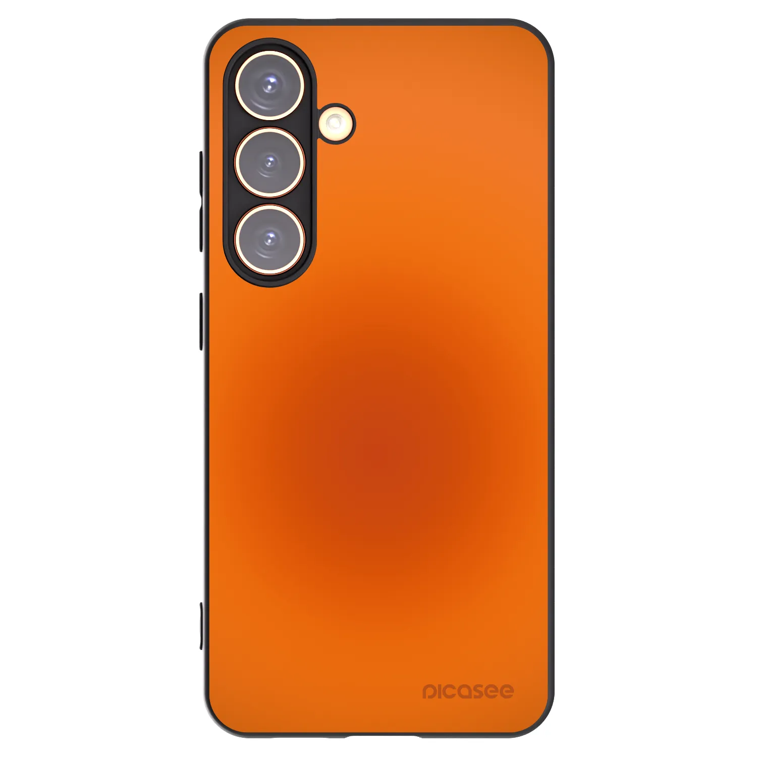 Picasee silikónový čierny obal pre Samsung Galaxy S24 S921B 5G - Heat Core
