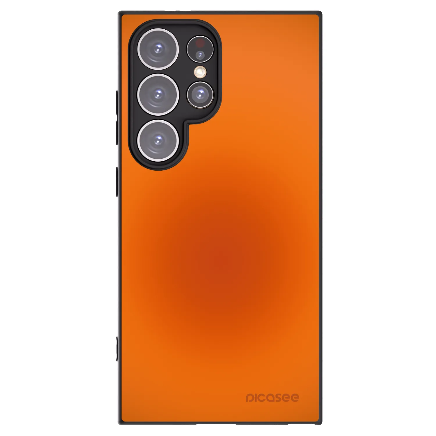 Picasee silikónový čierny obal pre Samsung Galaxy S24 Ultra S928B 5G - Heat Core