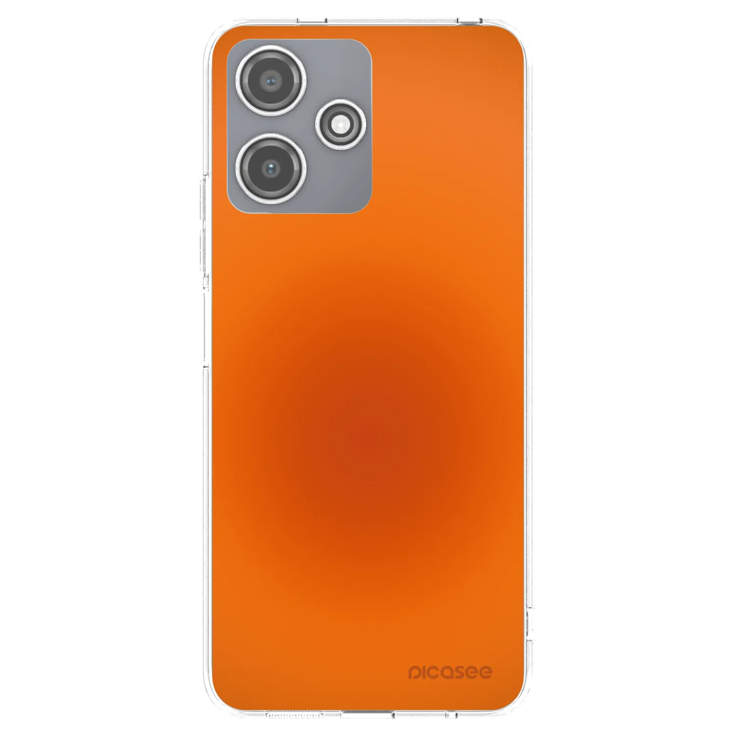 Picasee silikónový prehľadný obal pre Xiaomi Redmi 12 5G - Heat Core