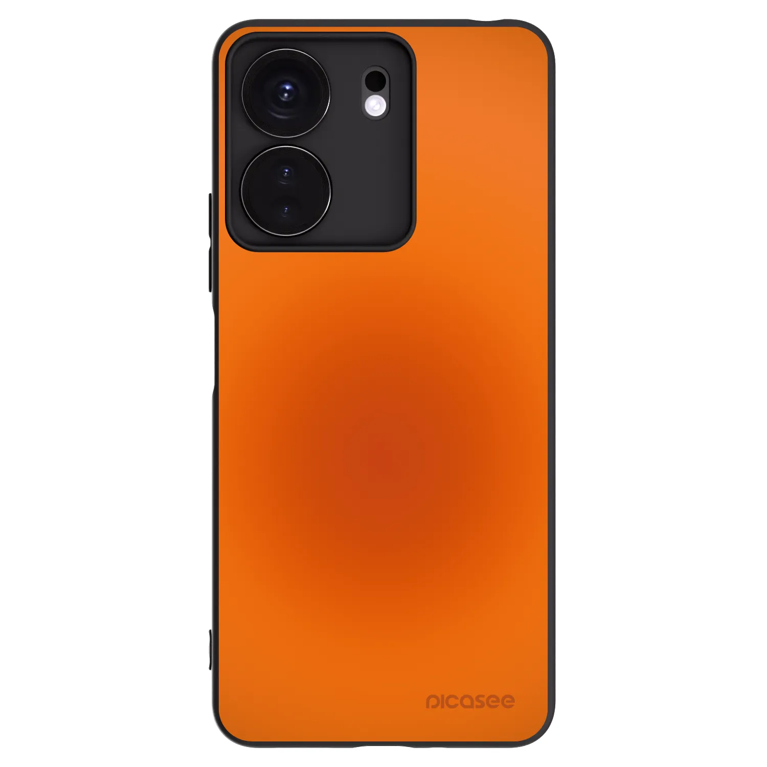 Picasee silikónový čierny obal pre Xiaomi Redmi 13C 4G - Heat Core