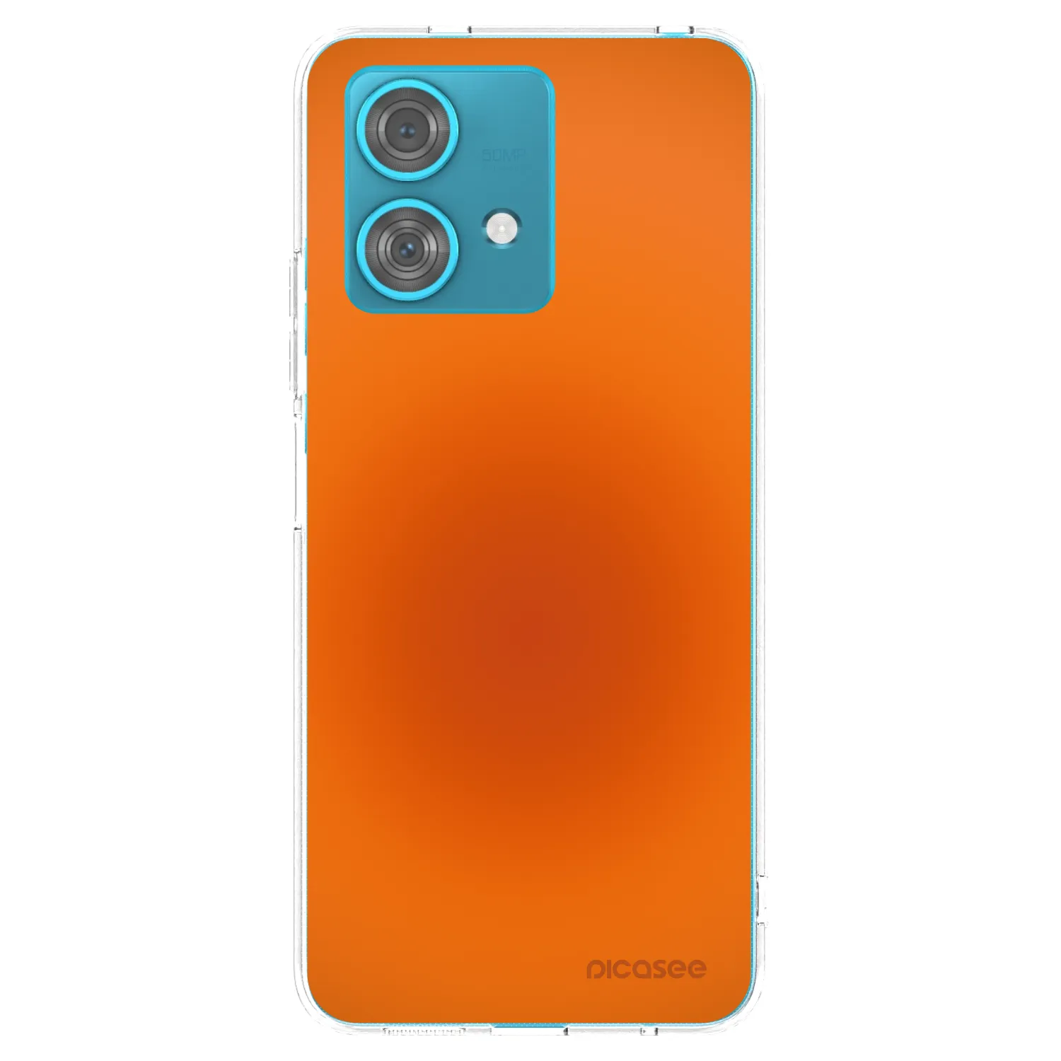 Picasee silikónový prehľadný obal pre Motorola Edge 40 Neo - Heat Core