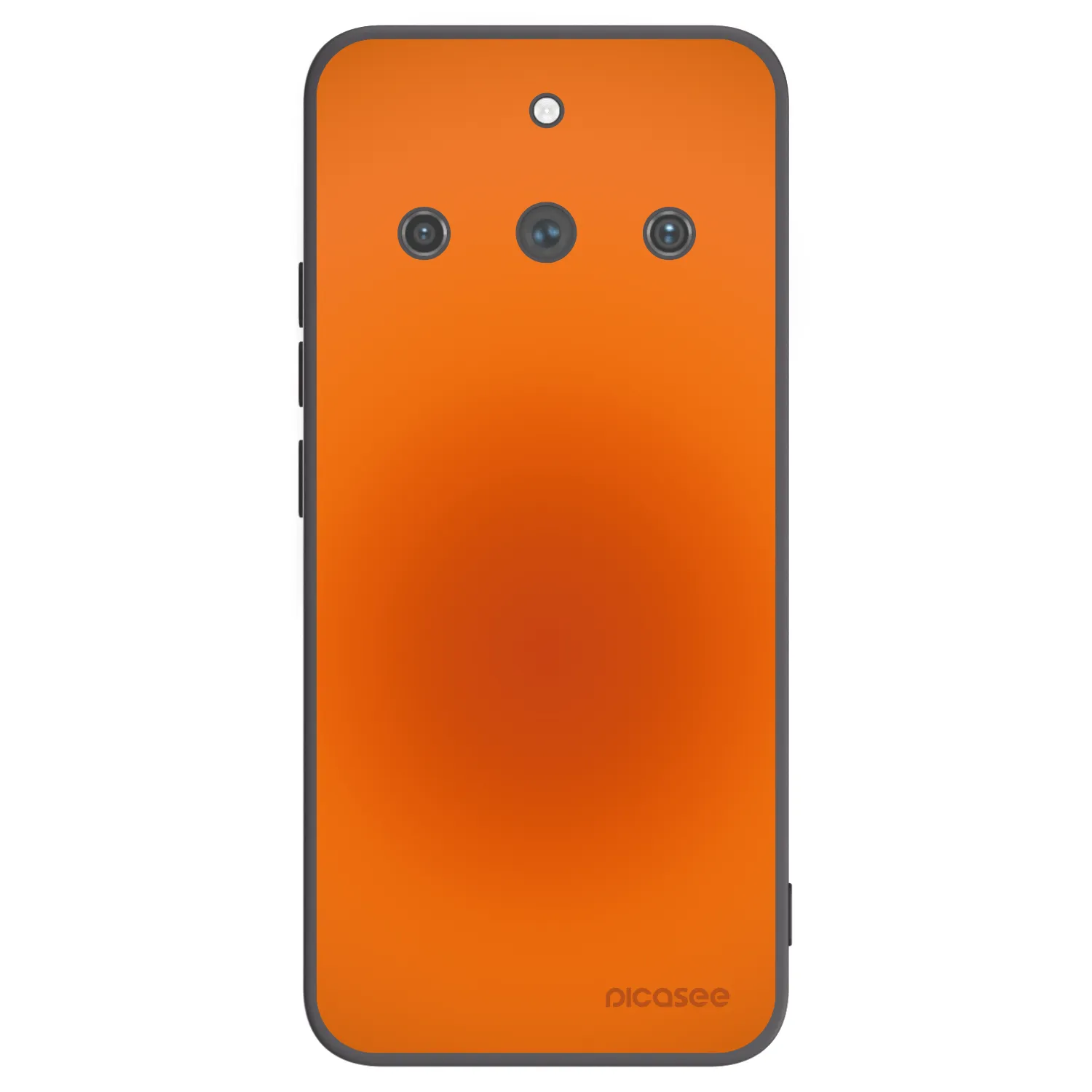 Picasee silikónový čierny obal pre Realme 11 Pro+ - Heat Core