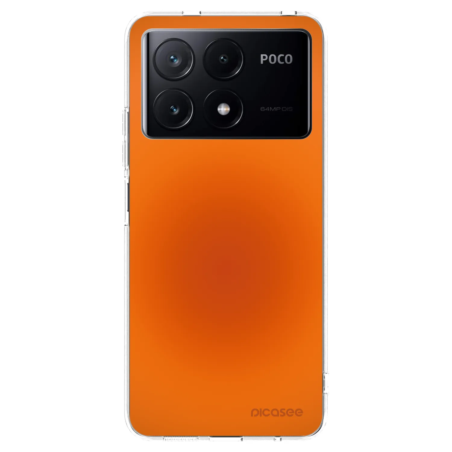 Picasee silikónový prehľadný obal pre Xiaomi Poco X6 Pro - Heat Core