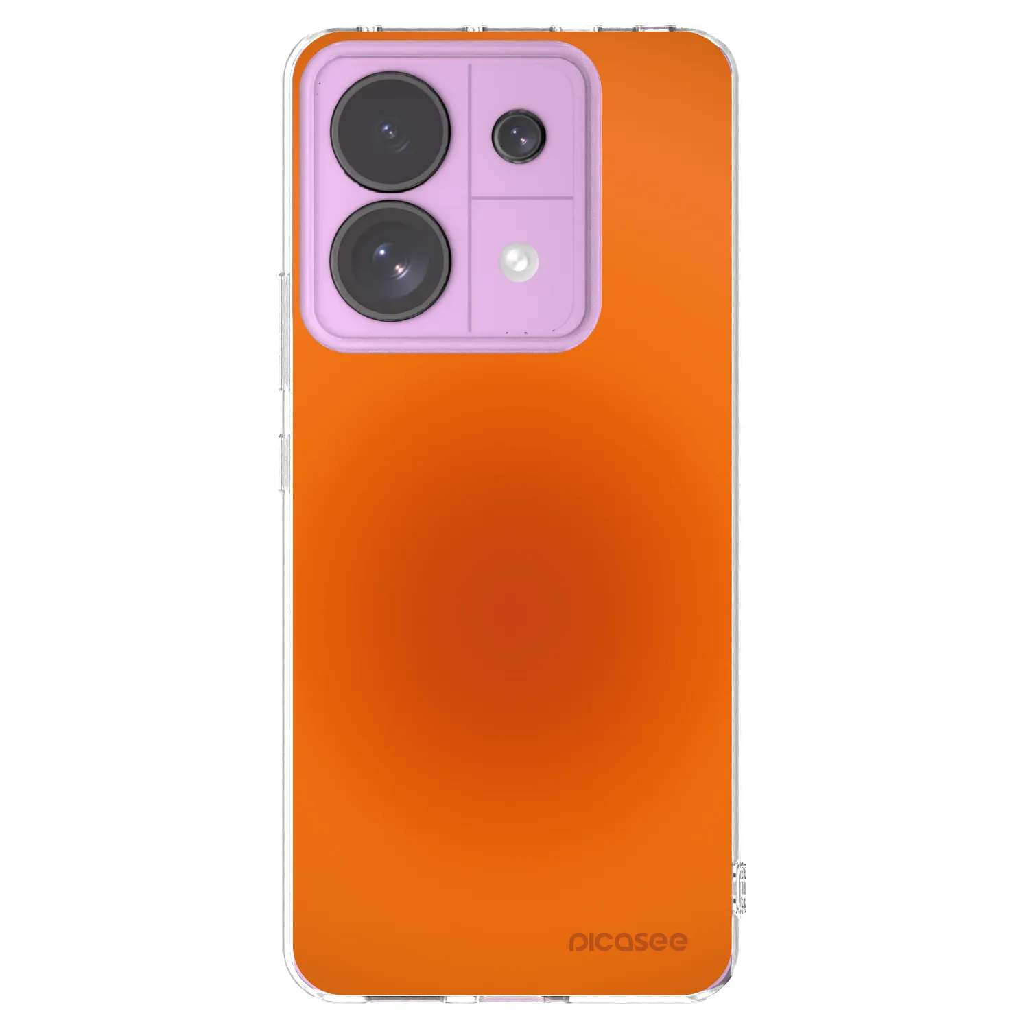 Picasee silikónový prehľadný obal pre Xiaomi Redmi Note 13 Pro 5G - Heat Core