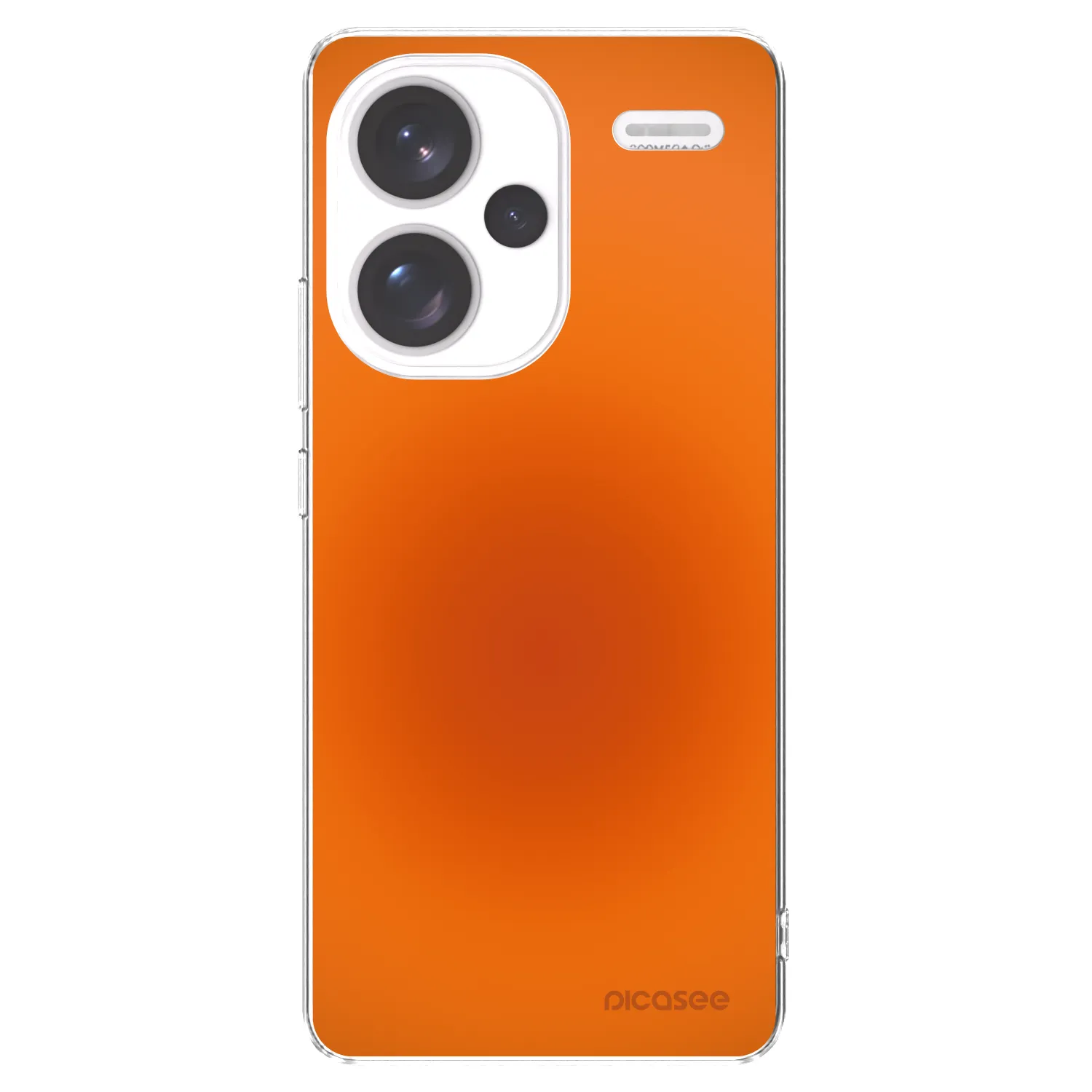 Picasee silikónový prehľadný obal pre Xiaomi Redmi Note 13 Pro+ 5G - Heat Core