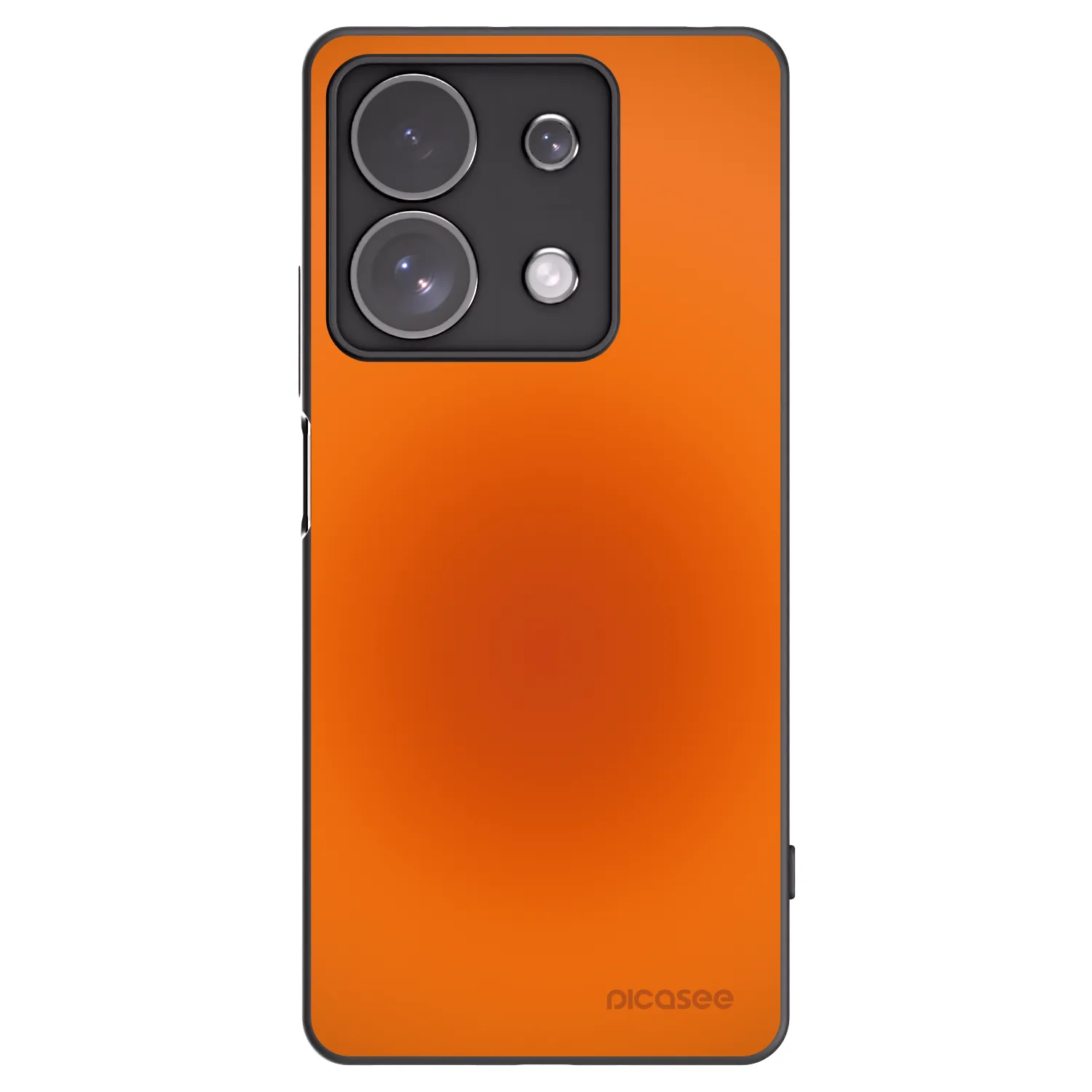 Picasee silikónový čierny obal pre Xiaomi Redmi Note 13 Pro 4G - Heat Core