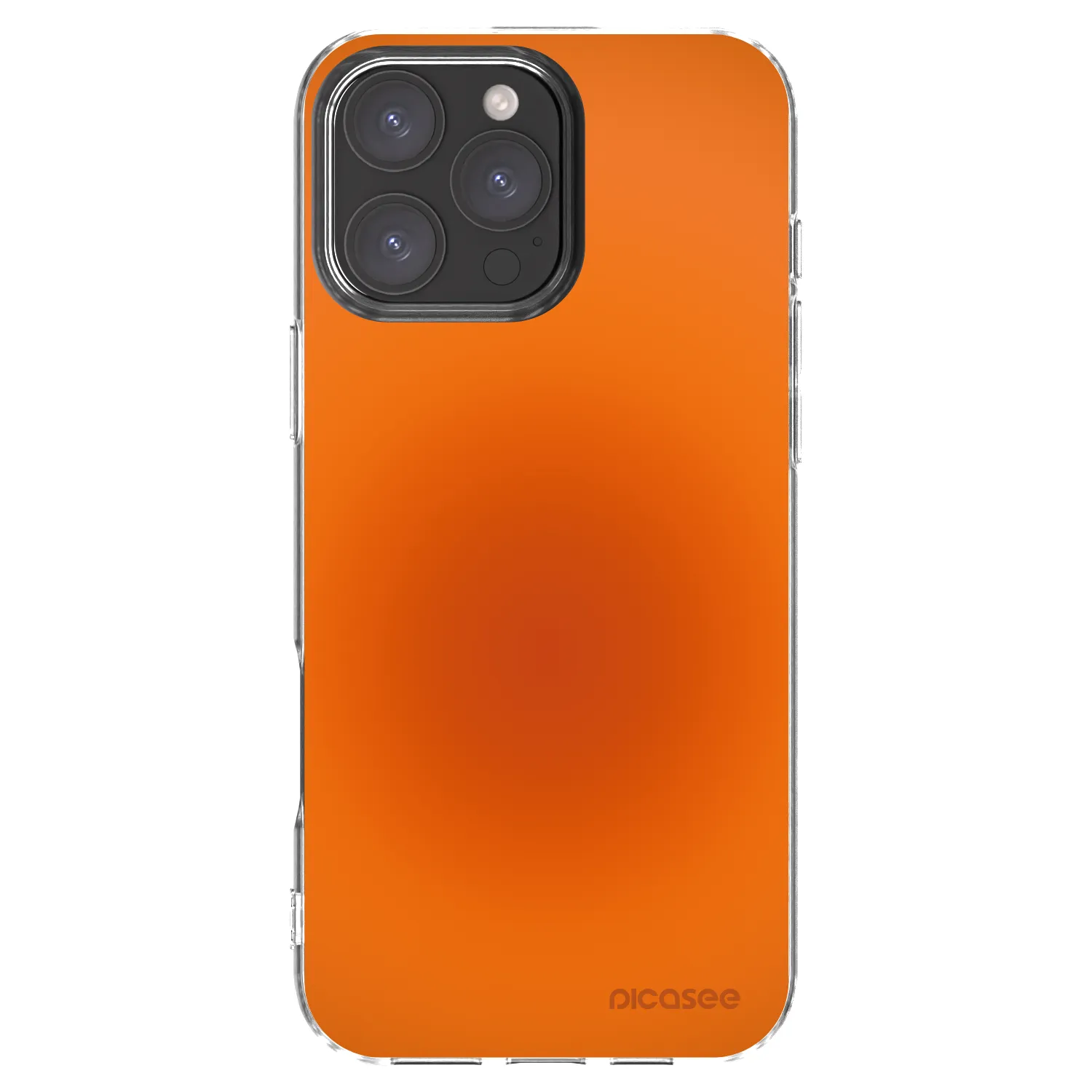 Picasee silikónový prehľadný obal pre Apple iPhone 16 Pro Max - Heat Core