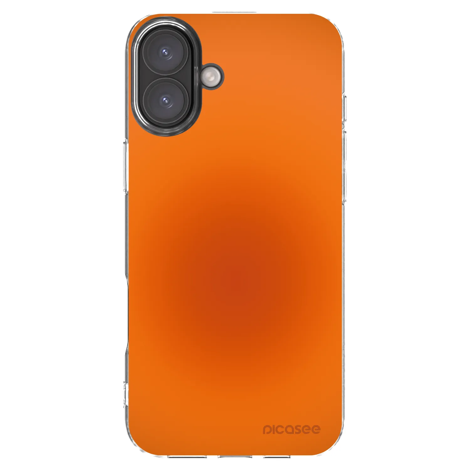 Picasee silikónový prehľadný obal pre Apple iPhone 16 Plus - Heat Core