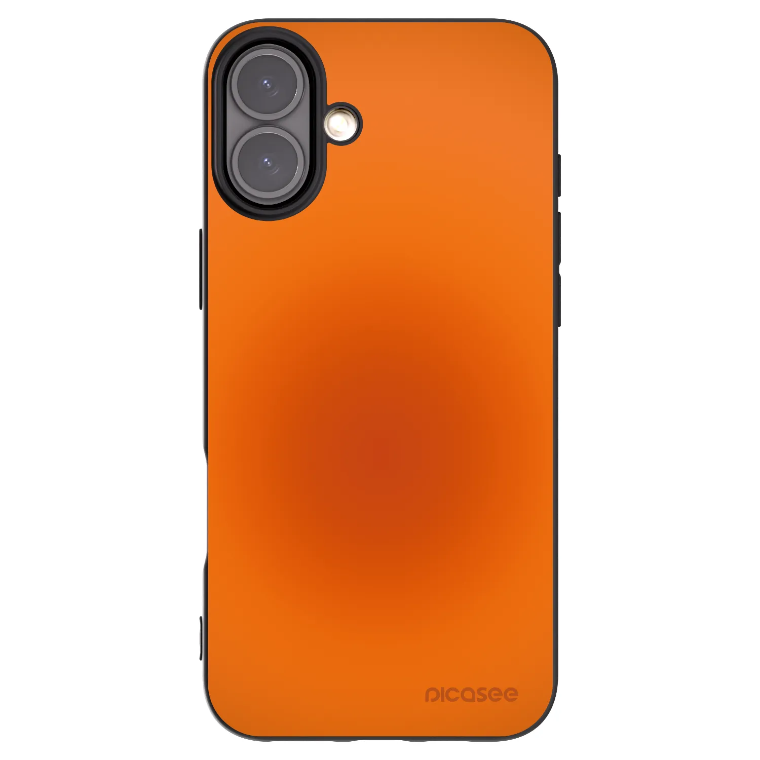 Picasee silikónový čierny obal pre Apple iPhone 16 Plus - Heat Core