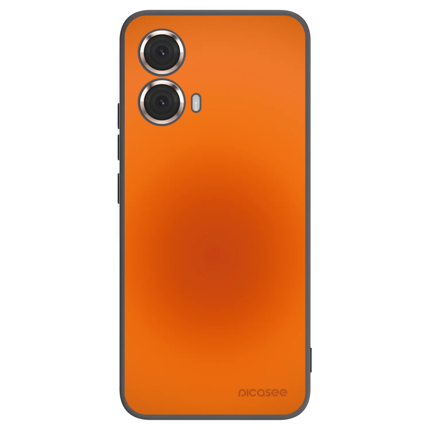 Silikónový čierny obal pre Motorola Moto G85 - Heat Core