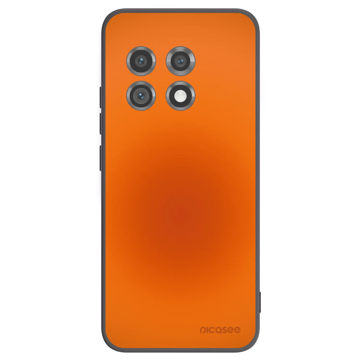 Picasee silikónový čierny obal pre OnePlus 11 5G - Heat Core