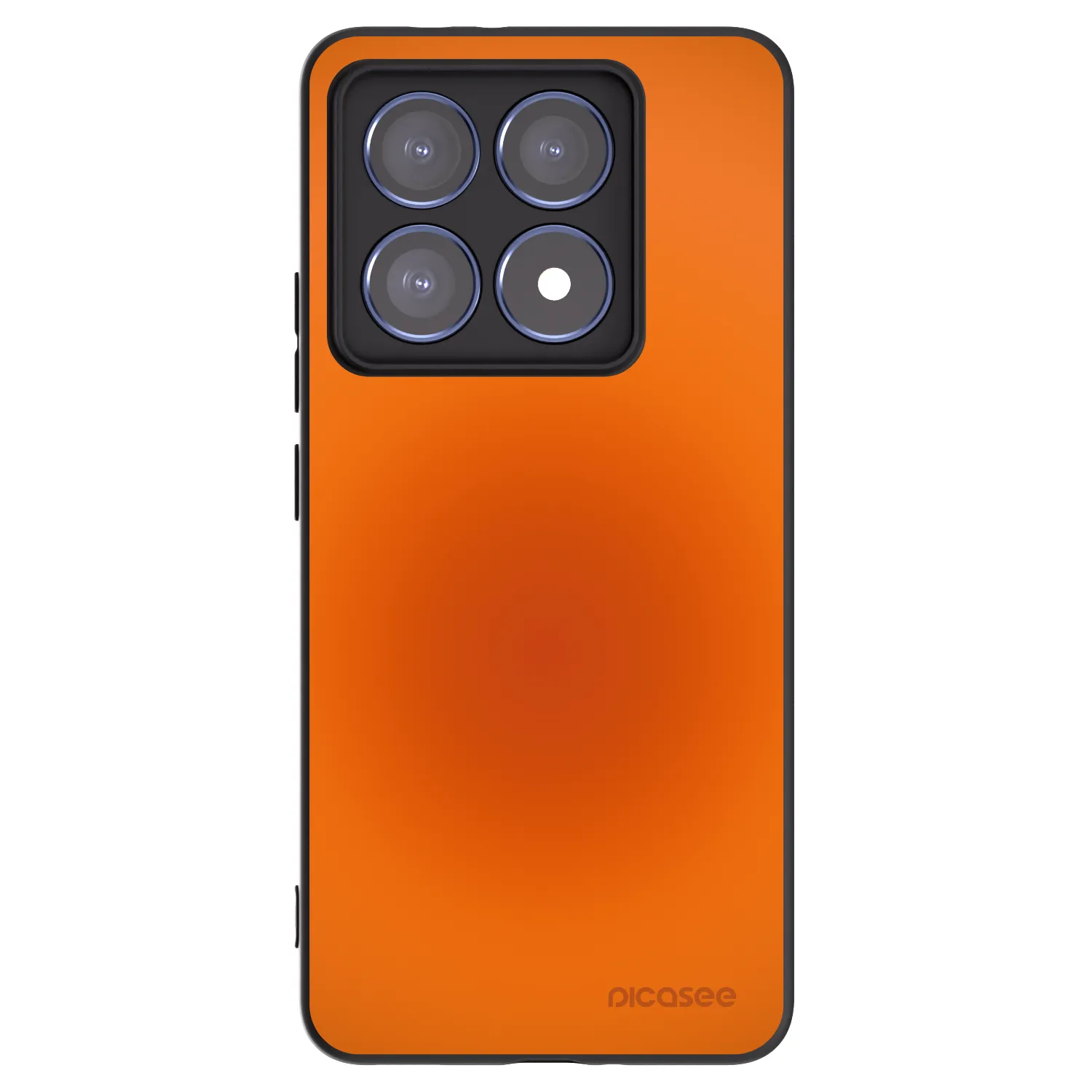 Picasee silikónový čierny obal pre Xiaomi 14T Pro - Heat Core