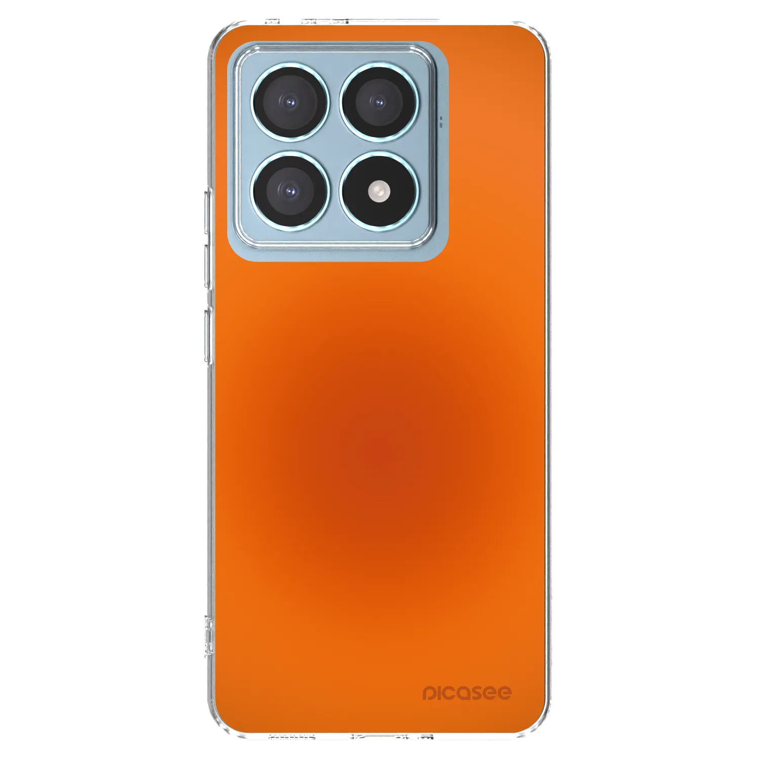 Picasee silikónový prehľadný obal pre Xiaomi 14T Pro - Heat Core