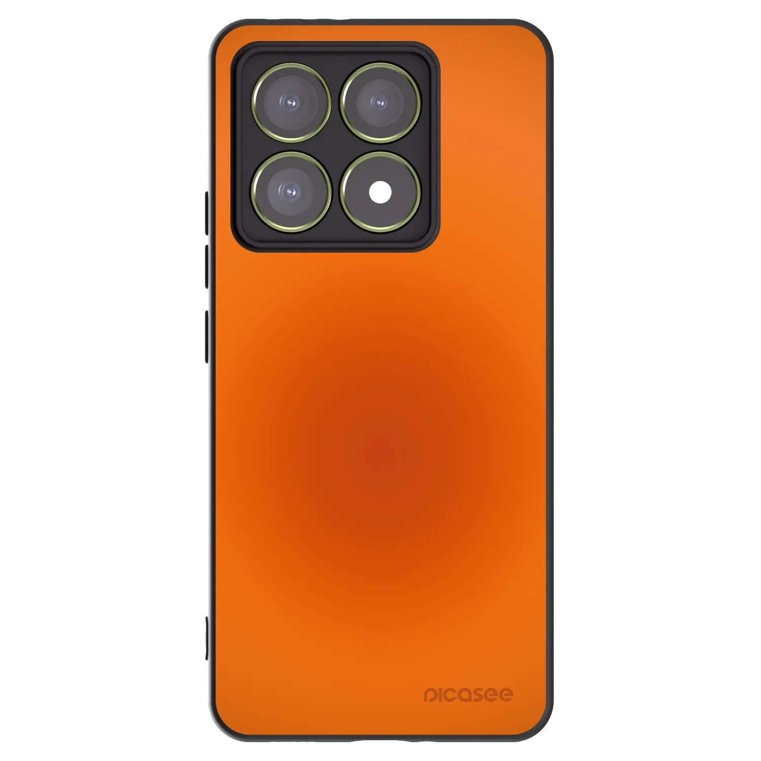 Picasee silikónový čierny obal pre Xiaomi 14T - Heat Core