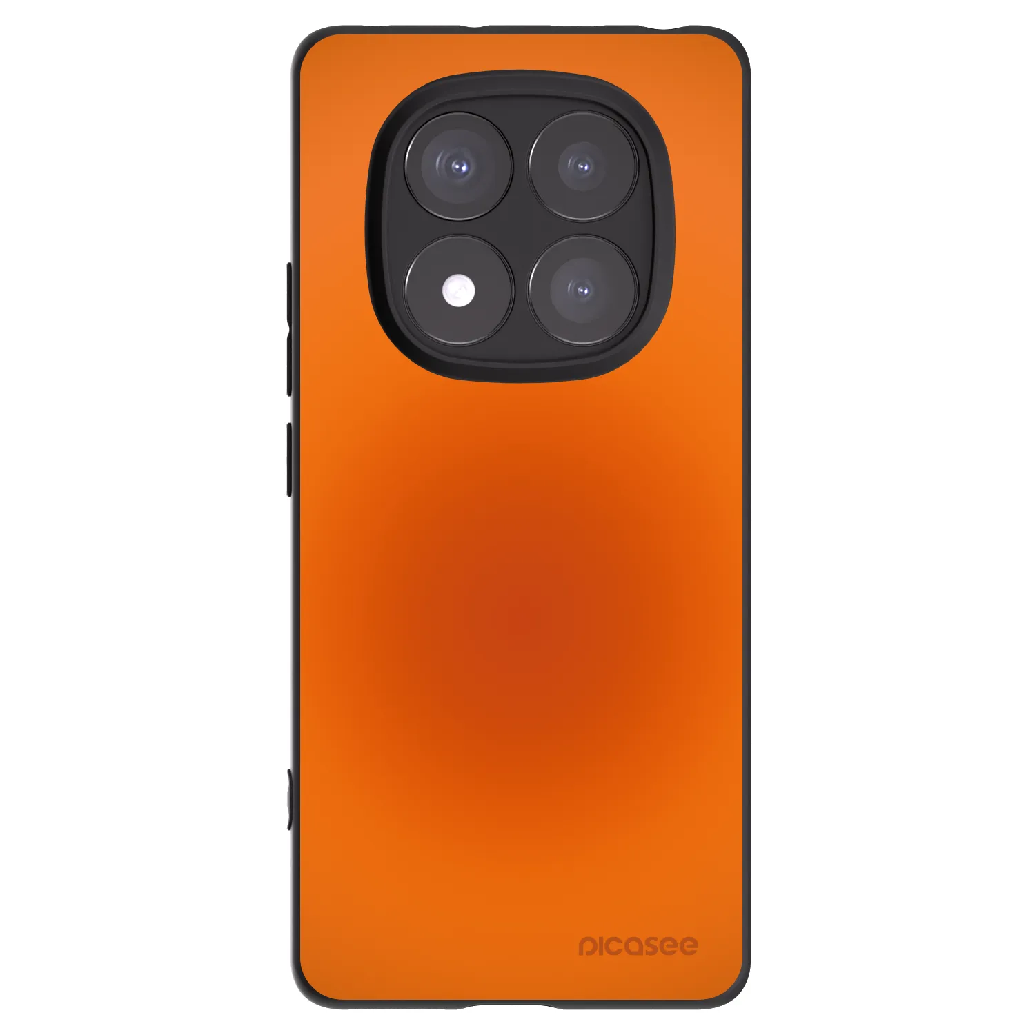 Picasee silikónový čierny obal pre Xiaomi Redmi Note 14 Pro+ 5G - Heat Core
