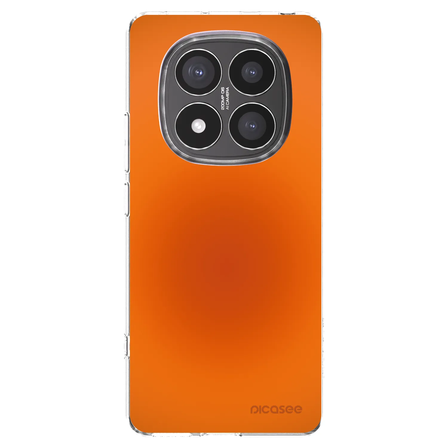 Picasee silikónový prehľadný obal pre Xiaomi Redmi Note 14 Pro+ 5G - Heat Core