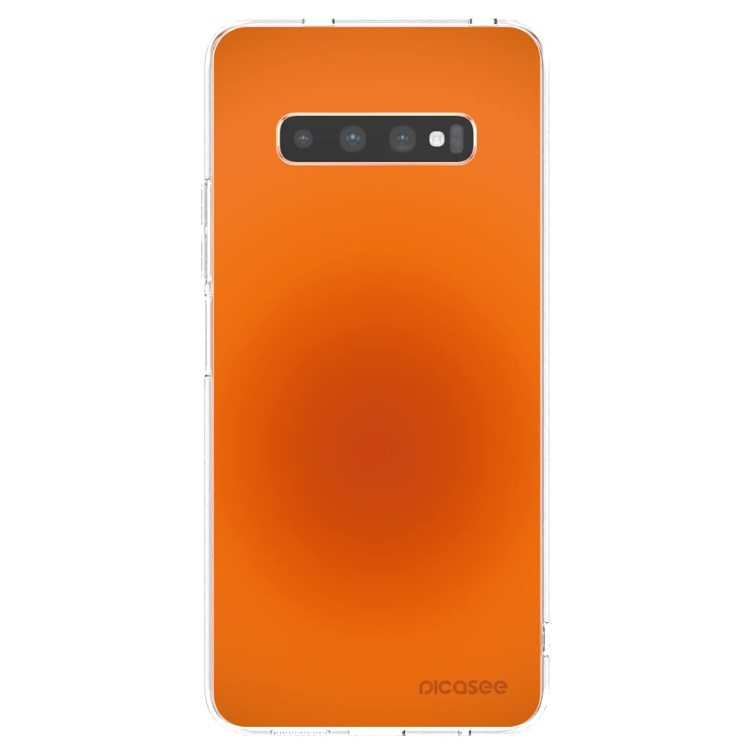 Picasee silikónový prehľadný obal pre Samsung Galaxy S10 Plus G975 - Heat Core