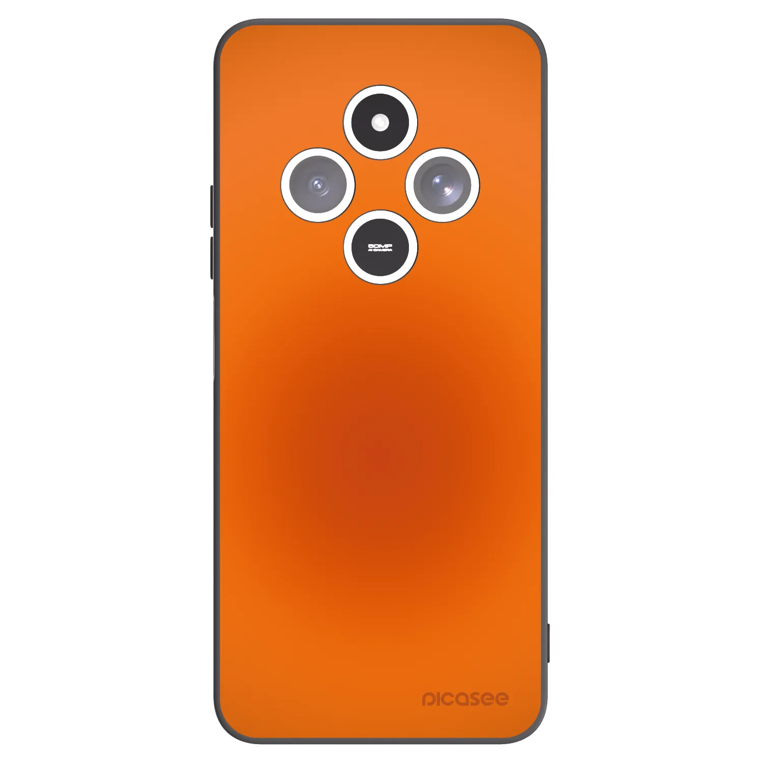 Picasee silikónový čierny obal pre Xiaomi Redmi 14C - Heat Core