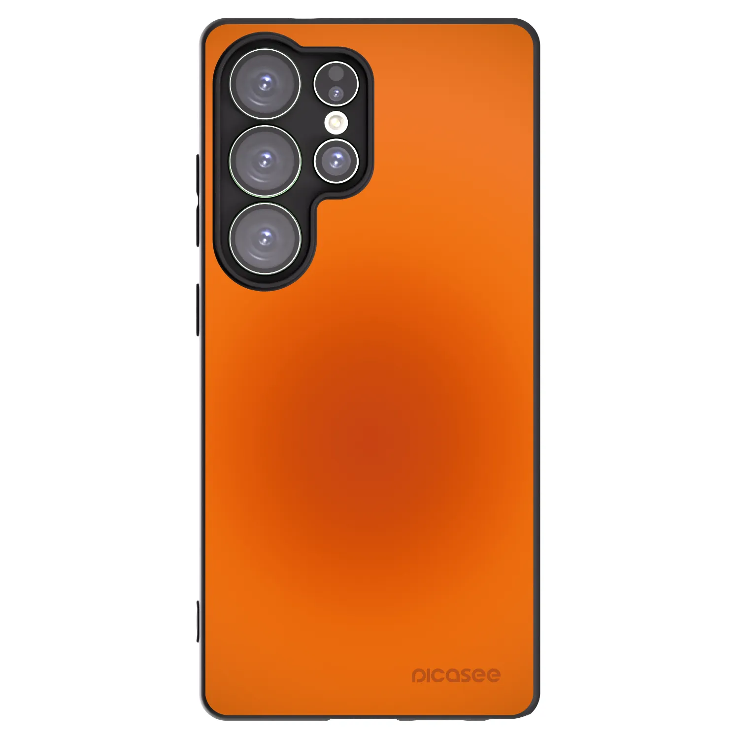 Picasee silikónový čierny obal pre Samsung Galaxy S25 Ultra 5G - Heat Core