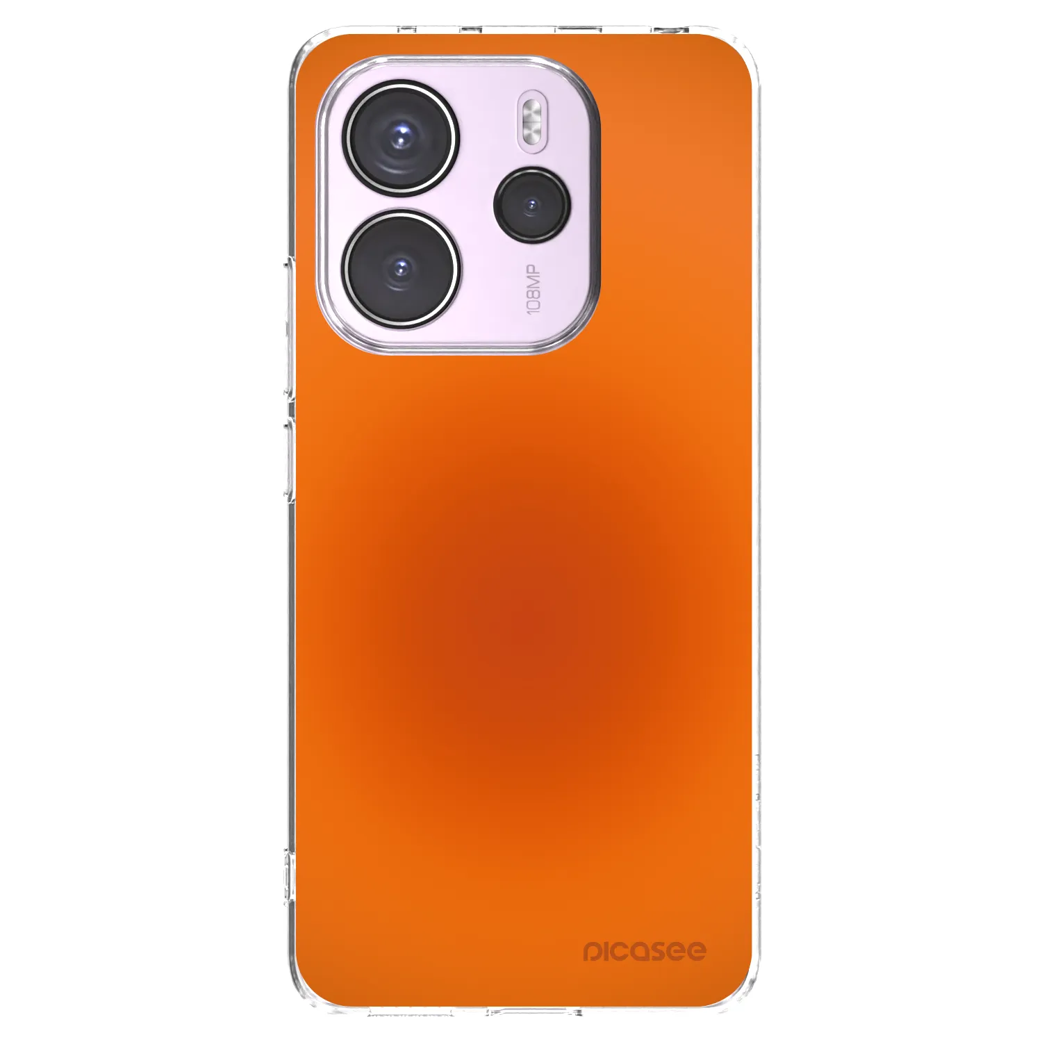 Picasee silikónový prehľadný obal pre Xiaomi Redmi Note 14 4G - Heat Core