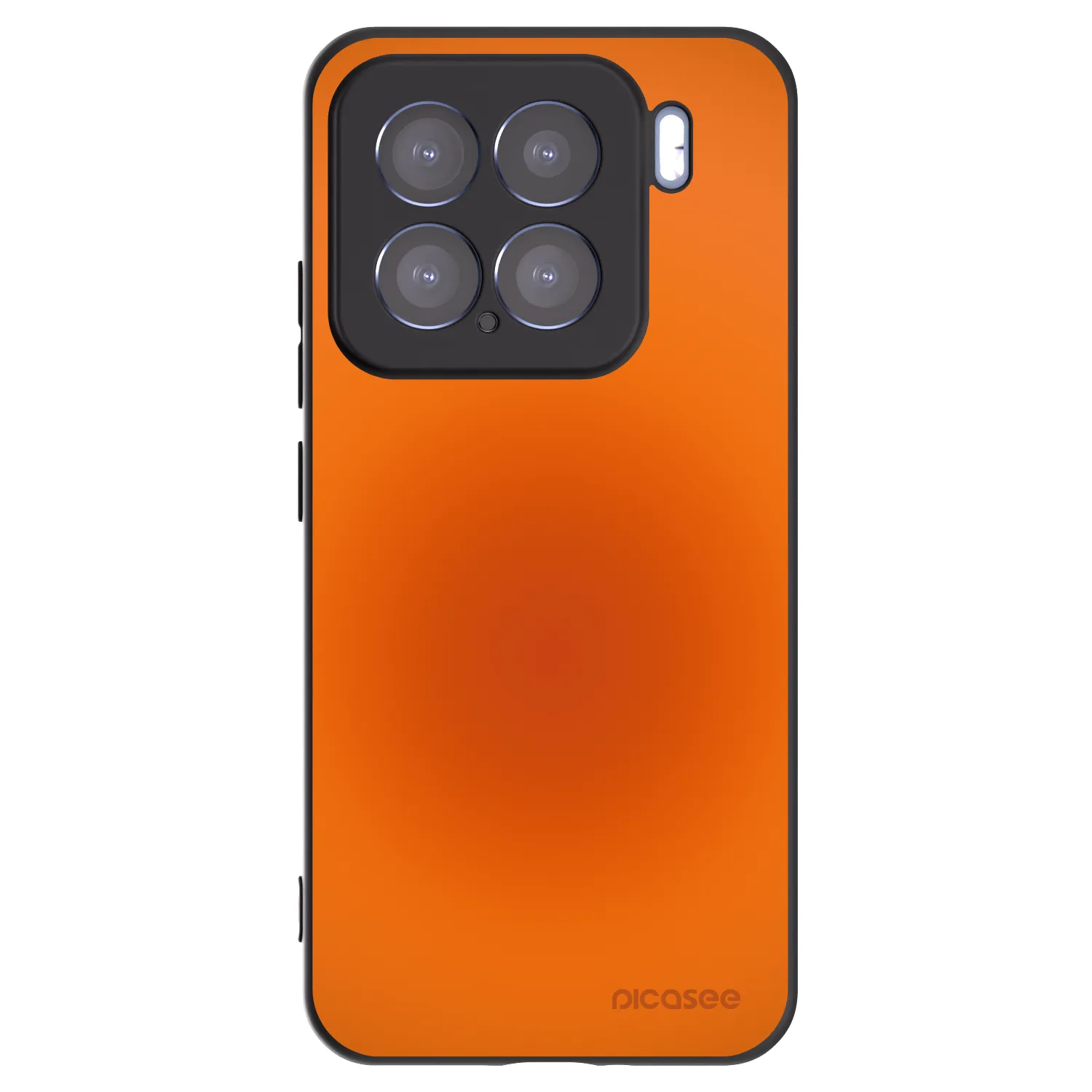 Picasee silikónový čierny obal pre Xiaomi 15 - Heat Core