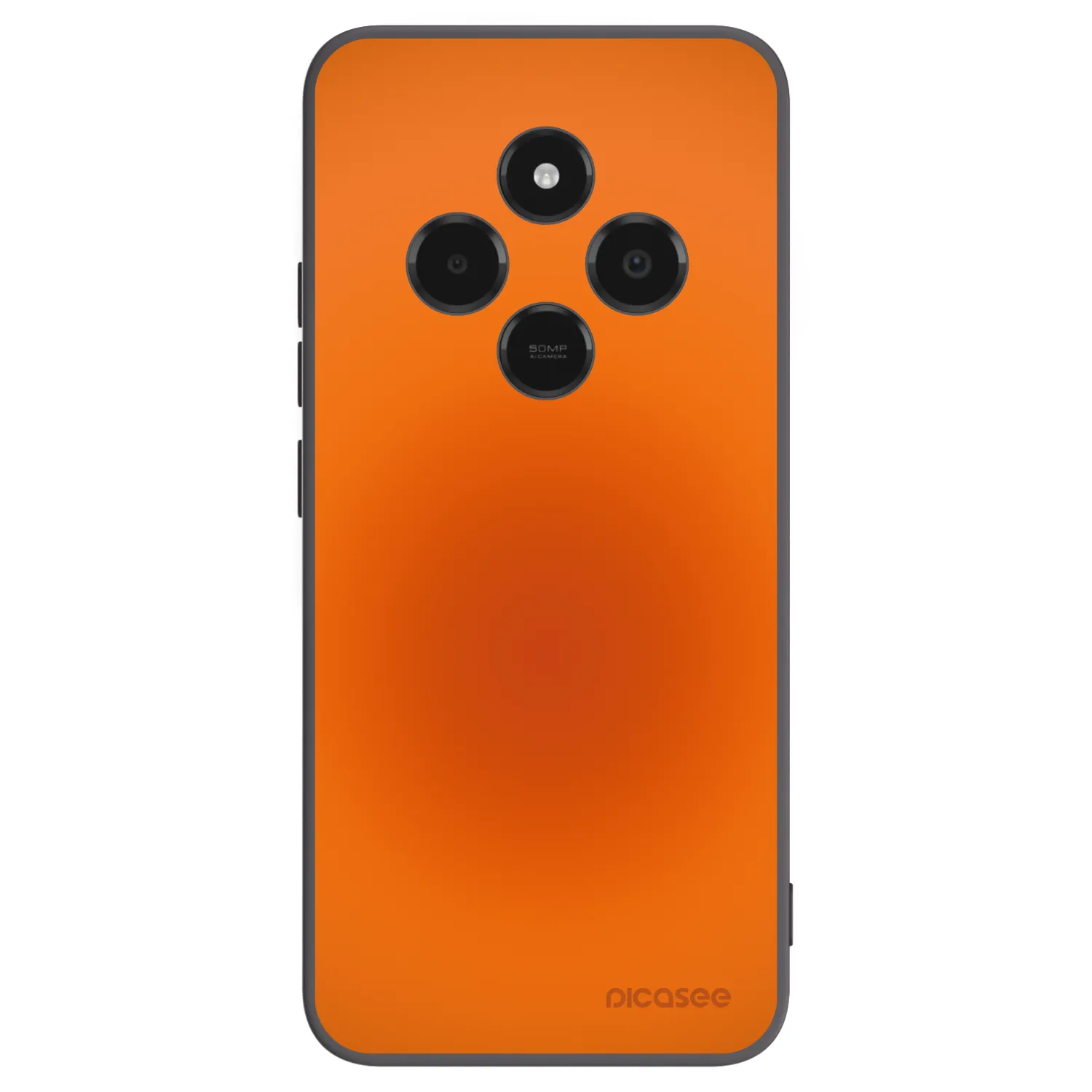 Picasee silikónový čierny obal pre Xiaomi Poco C75 - Heat Core