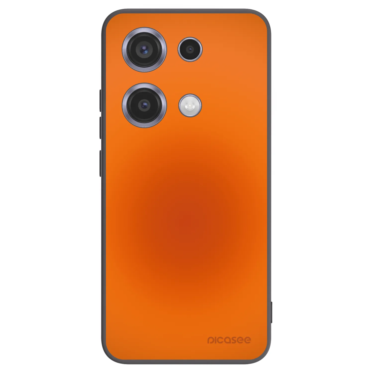 Picasee silikónový čierny obal pre Xiaomi Redmi Note 14S - Heat Core
