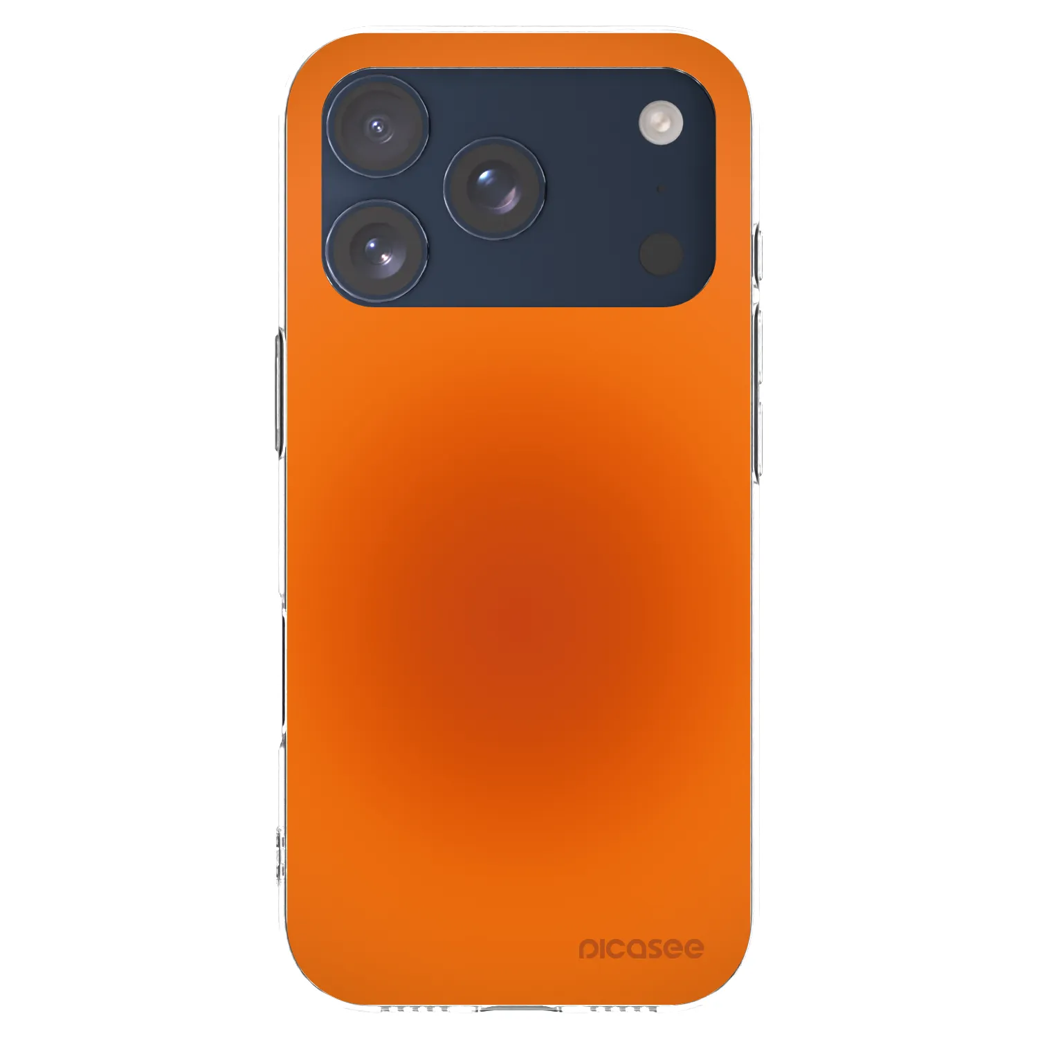 Picasee silikónový prehľadný obal pre Apple iPhone 17 Pro - Heat Core