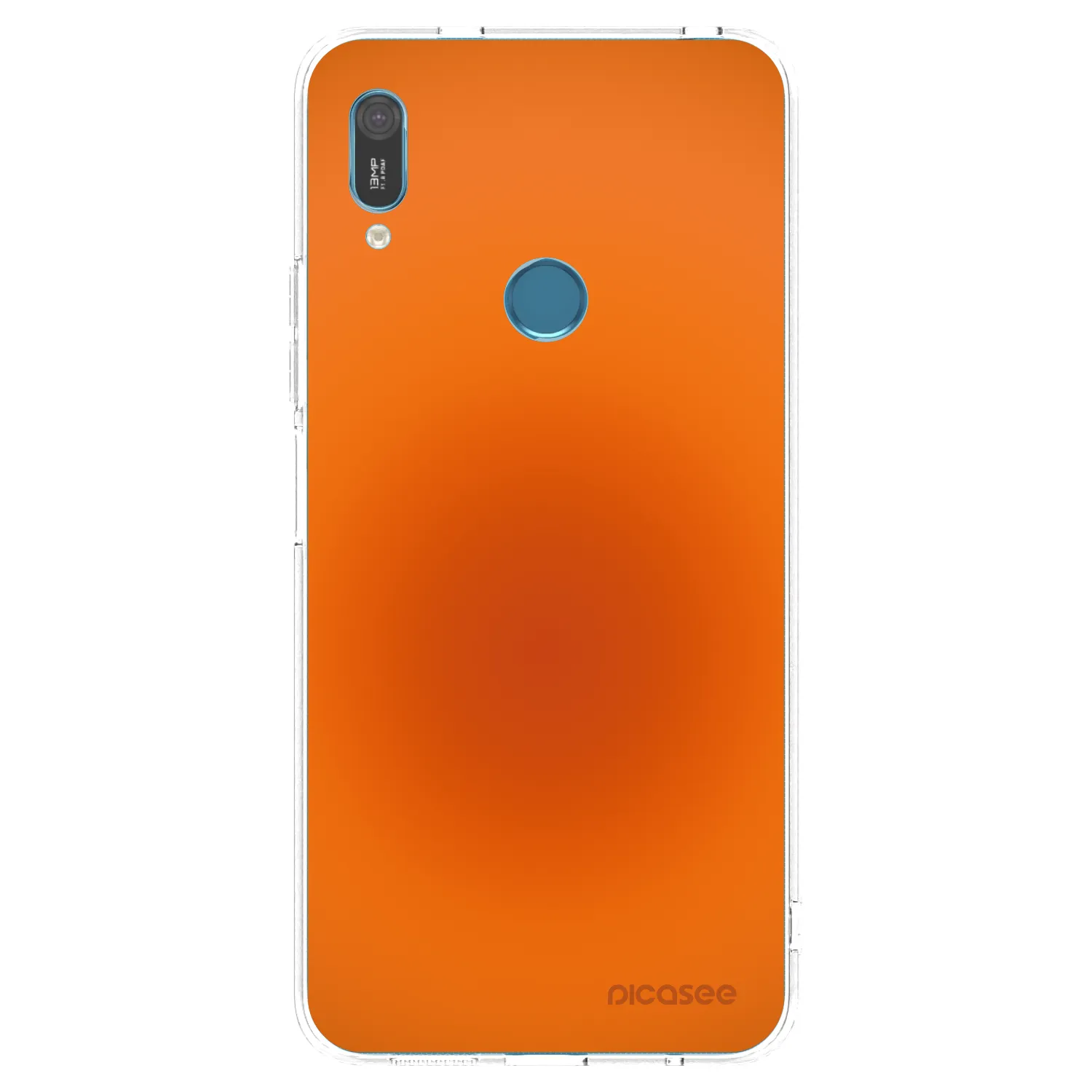 Picasee silikónový prehľadný obal pre Huawei Y6 2019 - Heat Core