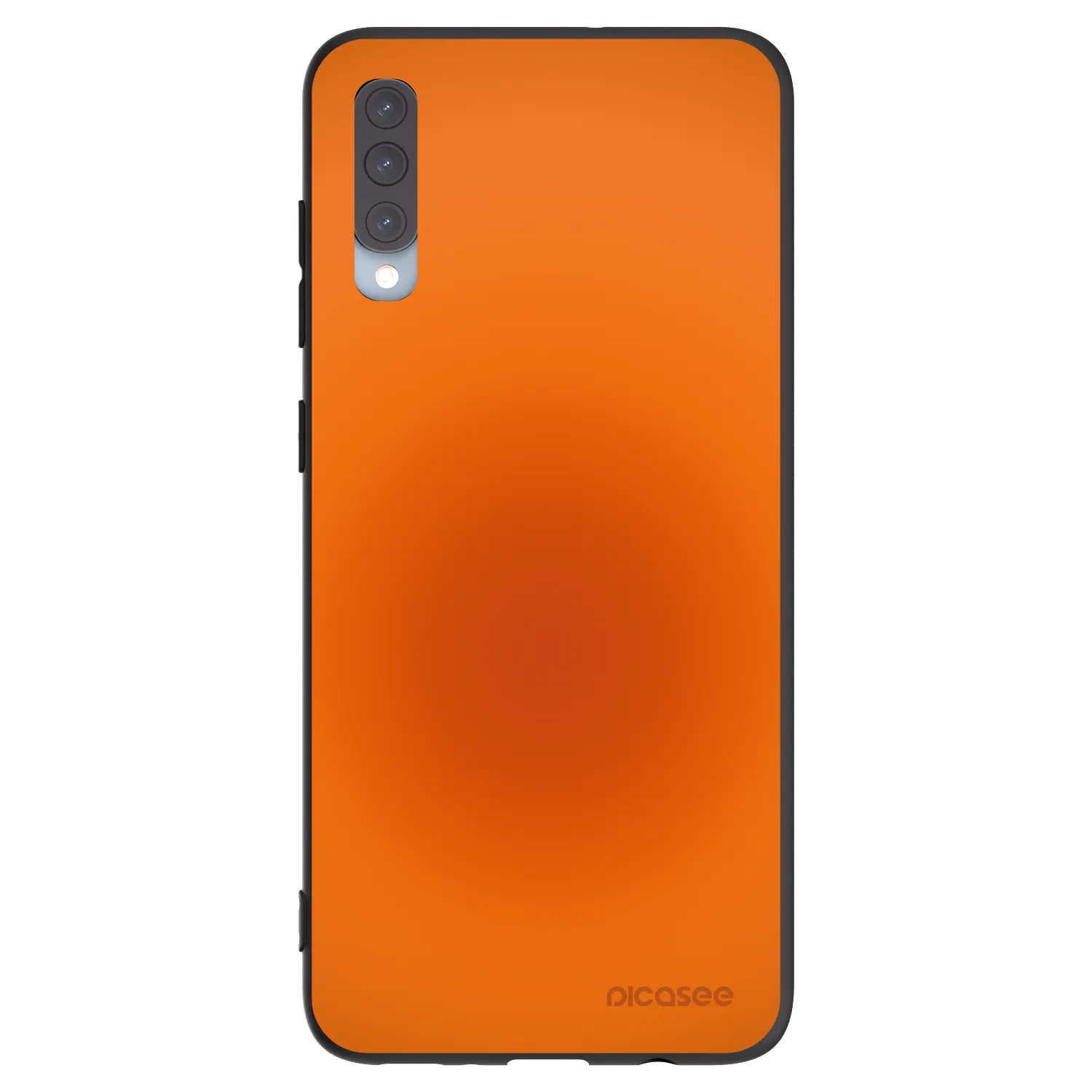 Picasee silikónový čierny obal pre Samsung Galaxy A70 A705F - Heat Core