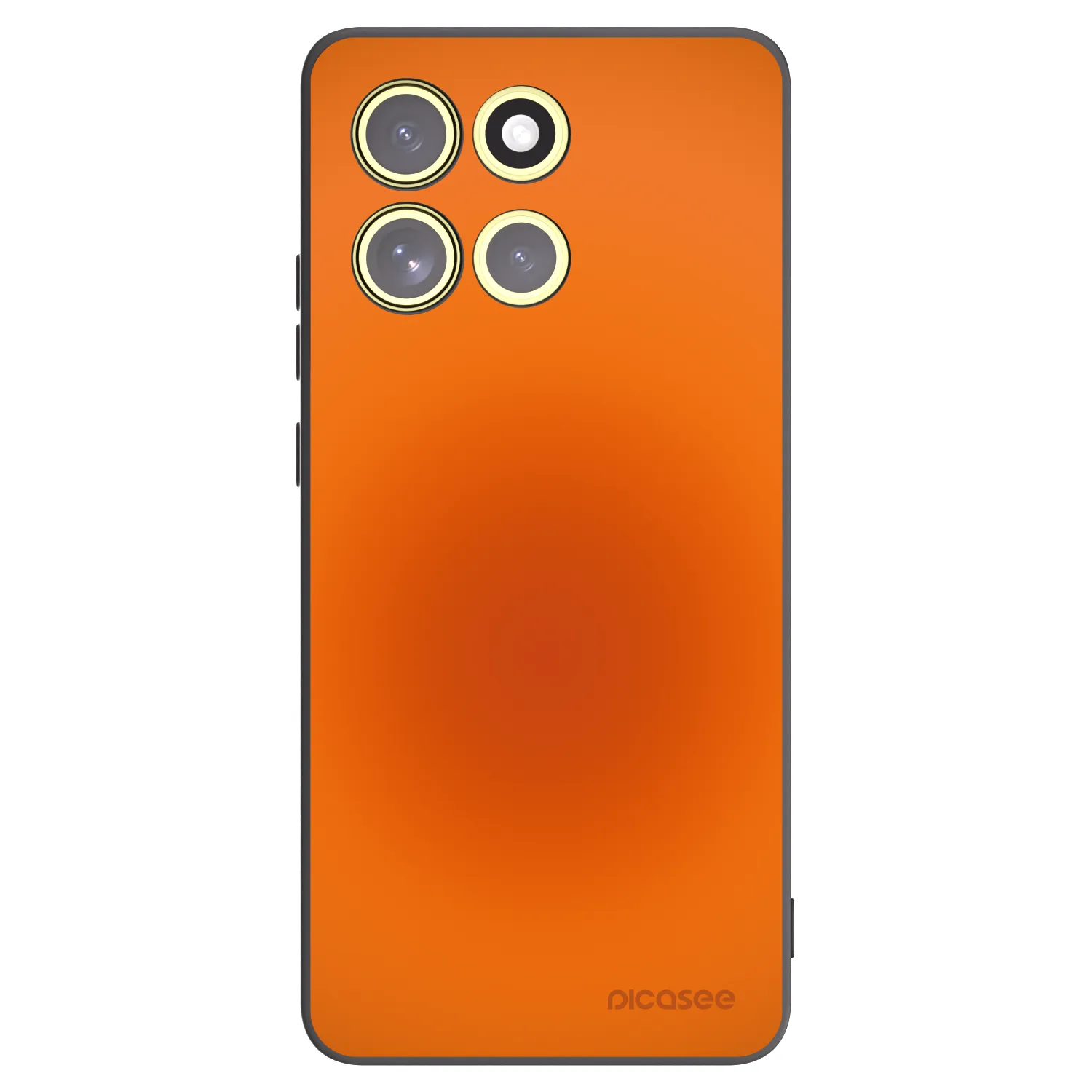 Picasee silikónový čierny obal pre Motorola Moto G86 5G - Heat Core