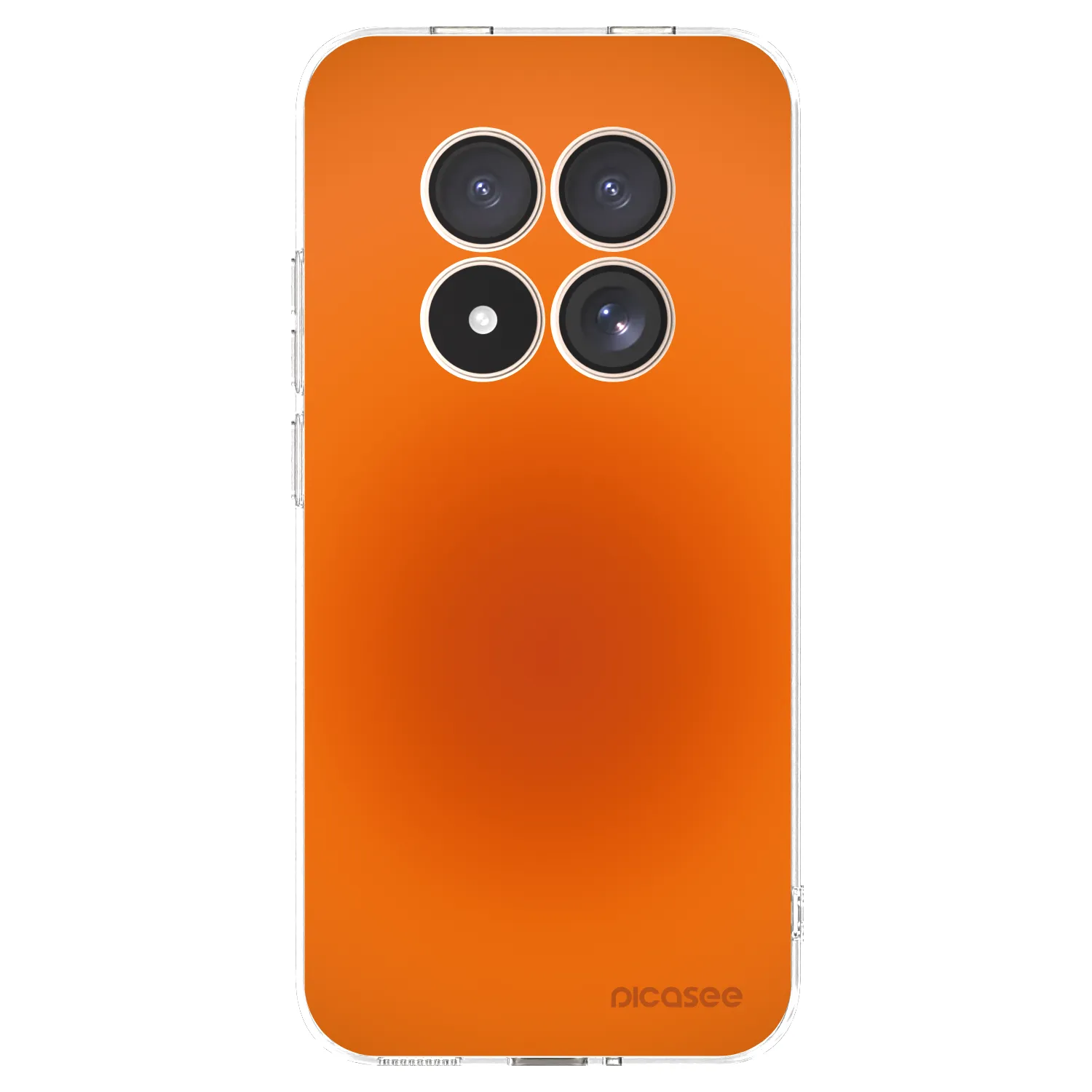 Picasee silikónový prehľadný obal pre Xiaomi Redmi Note 15 Pro 4G - Heat Core