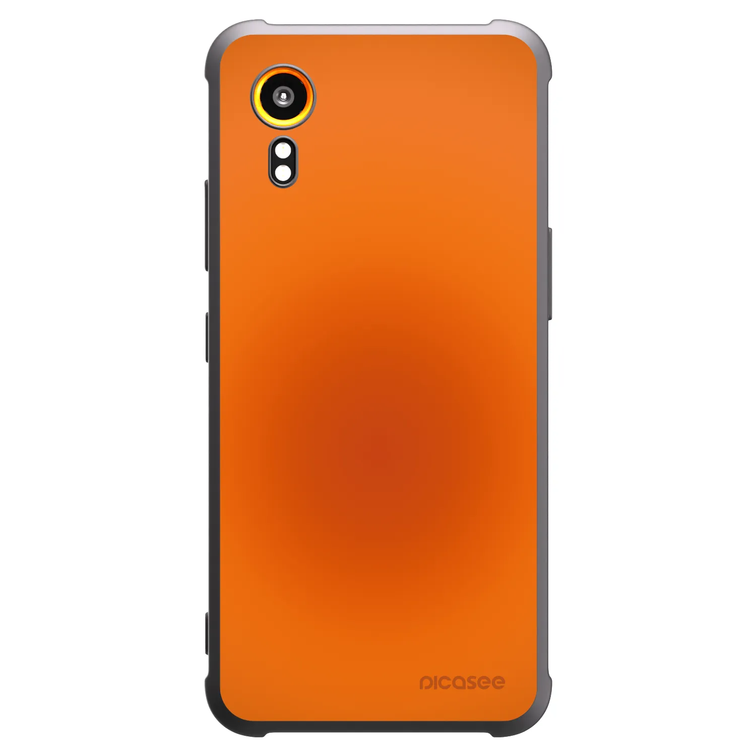 Picasee silikónový čierny obal pre Samsung Galaxy Xcover 7 - Heat Core