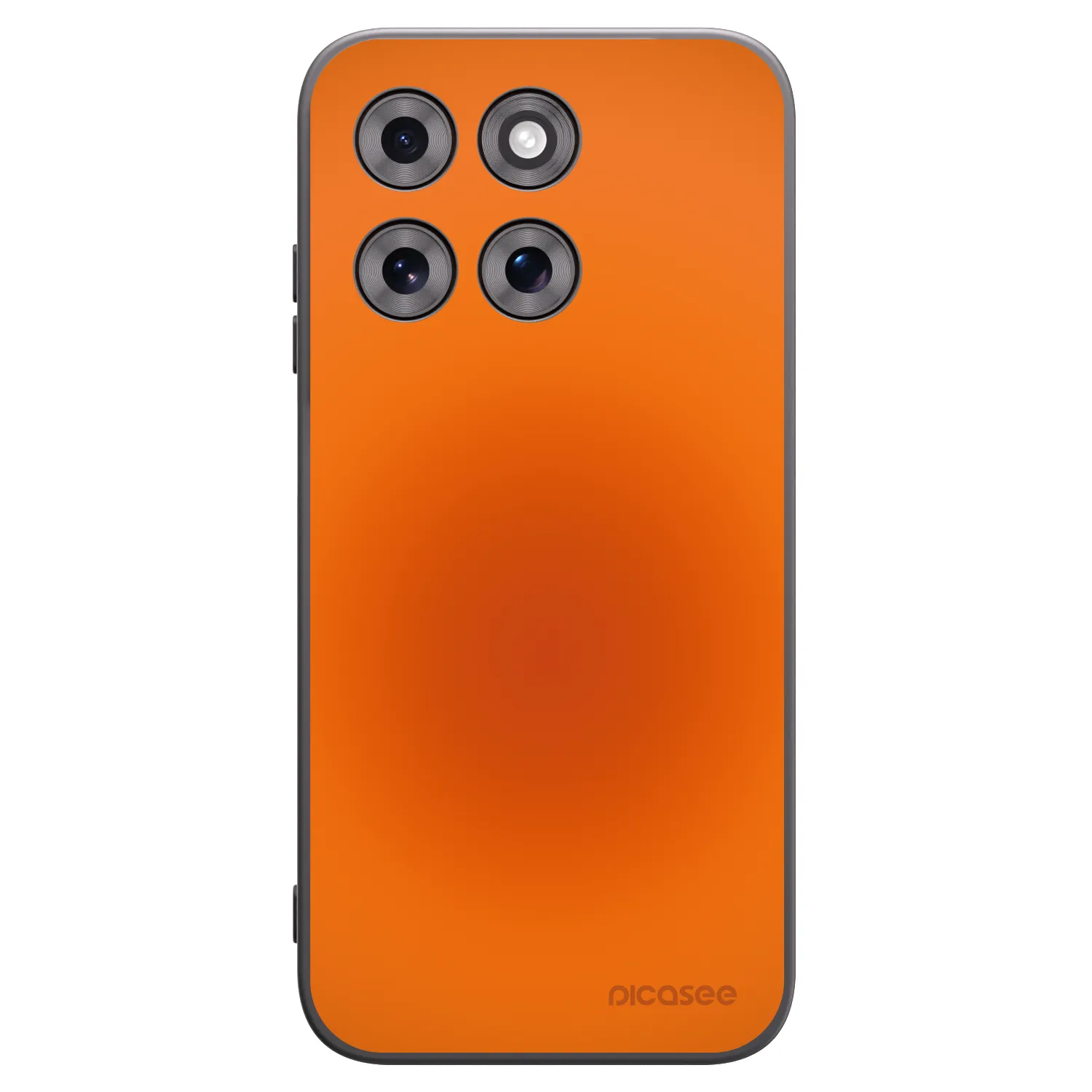 Picasee silikónový čierny obal pre Motorola Moto G77 - Heat Core