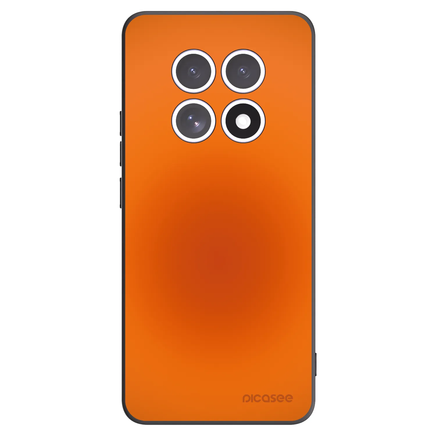 Picasee silikónový čierny obal pre Xiaomi Redmi Note 15 5G - Heat Core