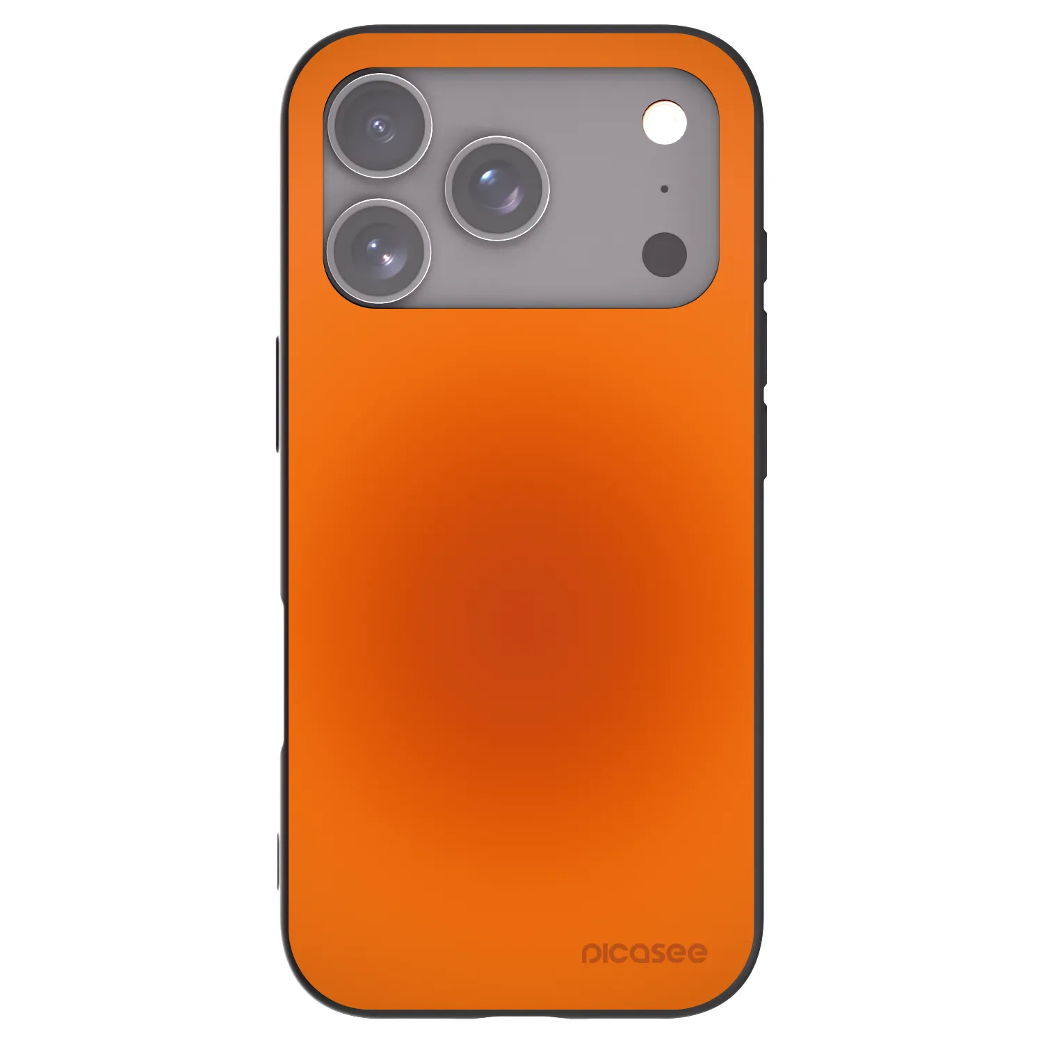 Picasee silikónový čierny obal pre Apple iPhone 18 Pro - Heat Core