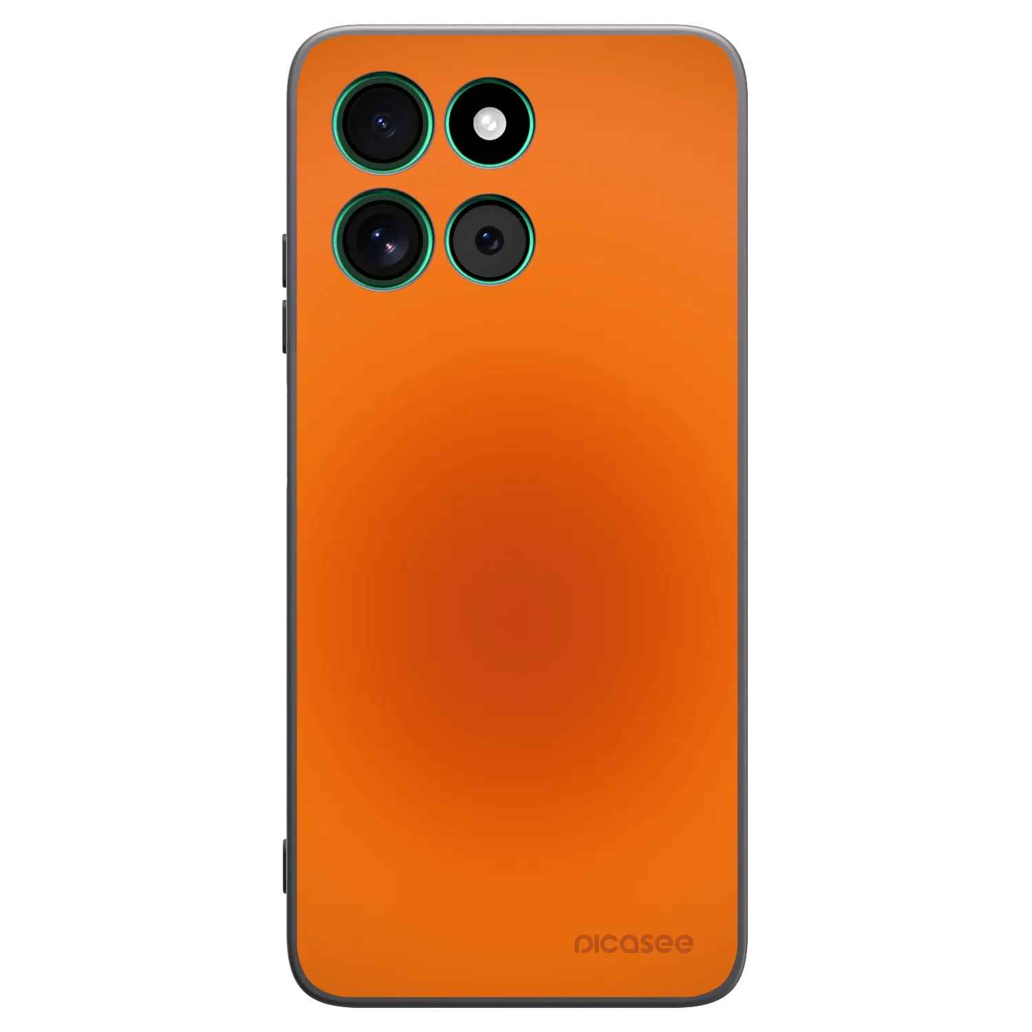 Picasee silikónový čierny obal pre Motorola Moto G57 Power - Heat Core