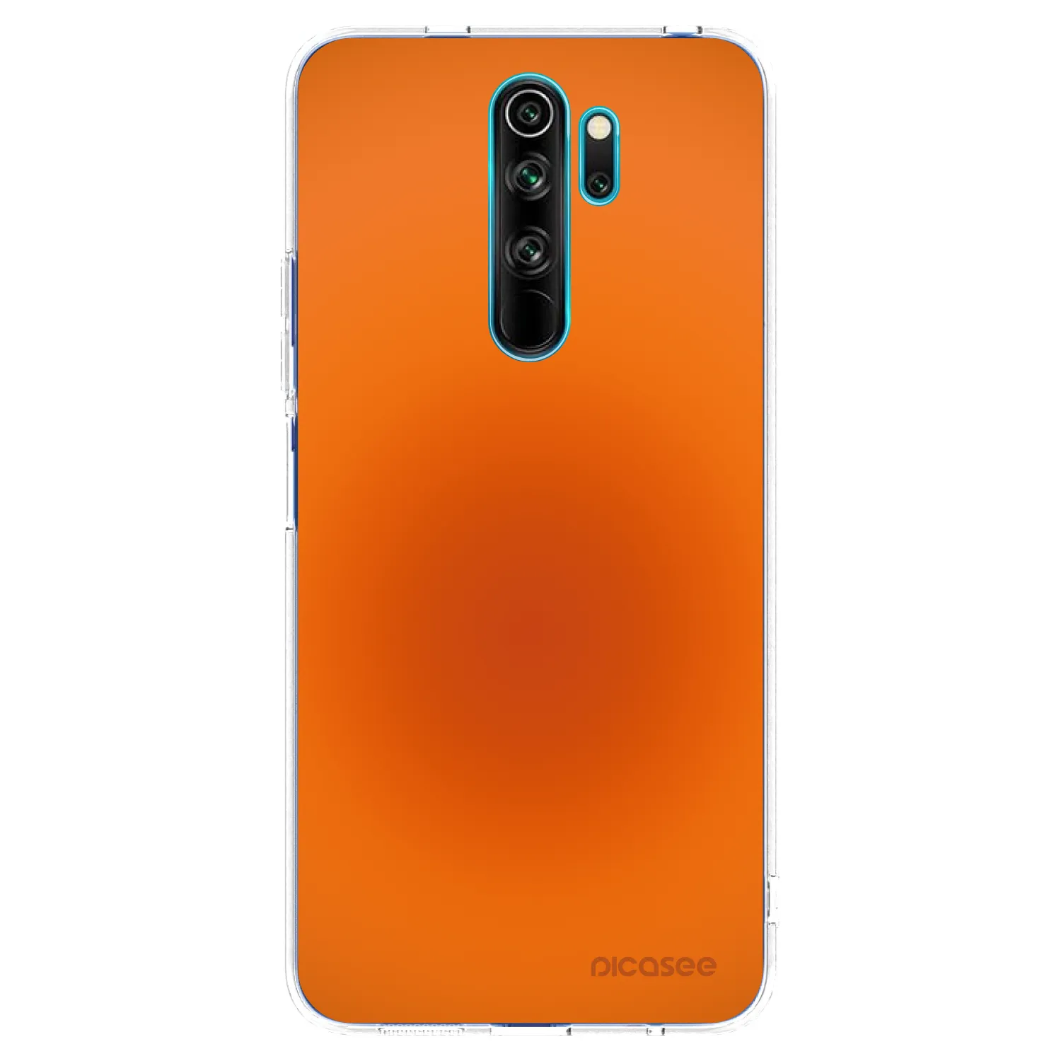 Picasee silikónový prehľadný obal pre Xiaomi Redmi Note 8 Pro - Heat Core