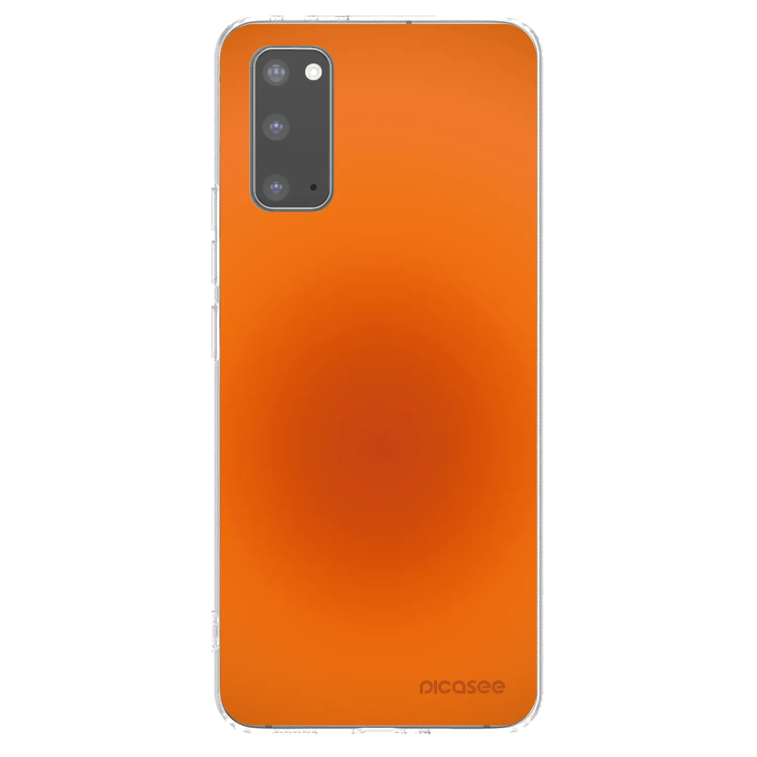 Picasee silikónový prehľadný obal pre Samsung Galaxy S20 G980F - Heat Core