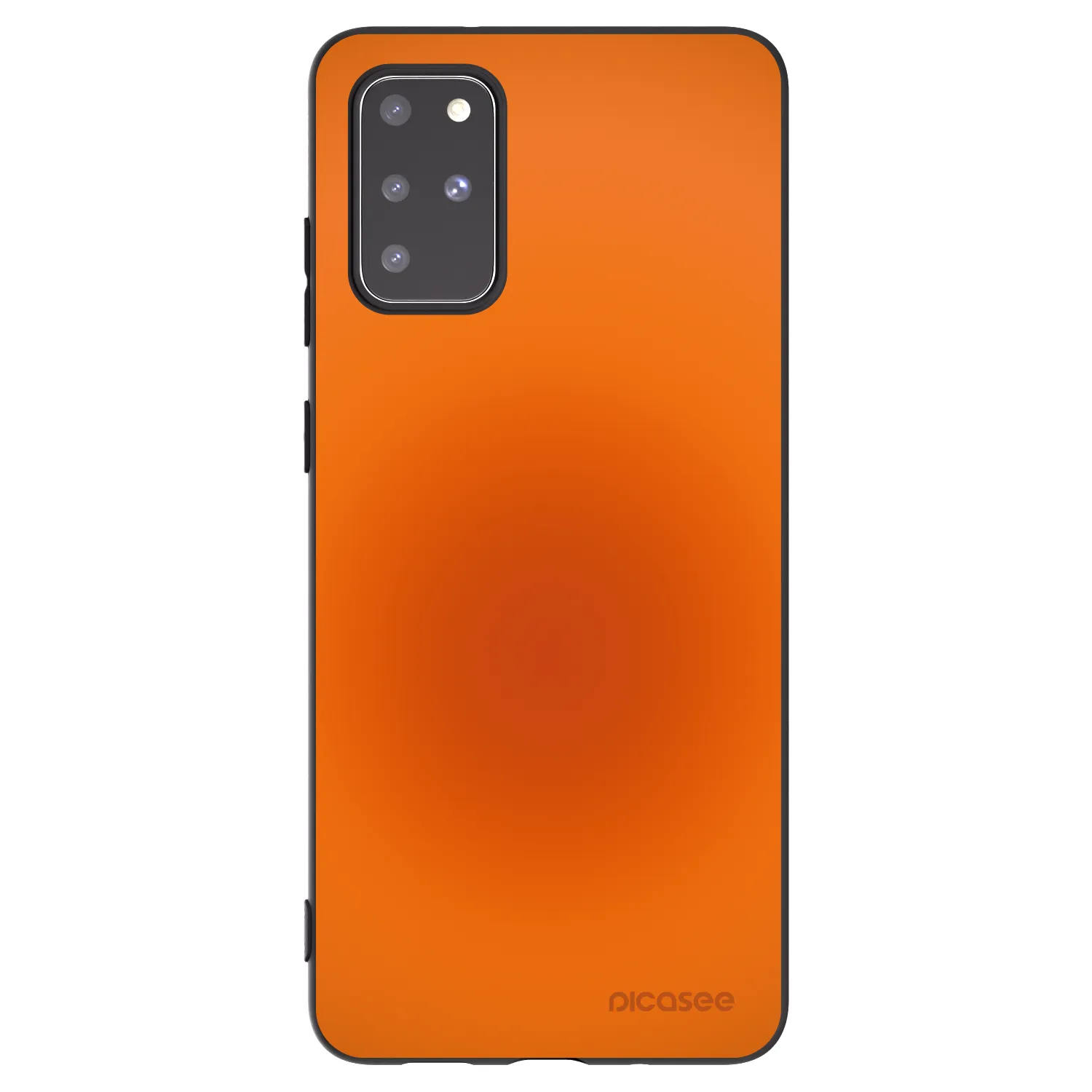 Picasee silikónový čierny obal pre Samsung Galaxy S20+ G985F - Heat Core