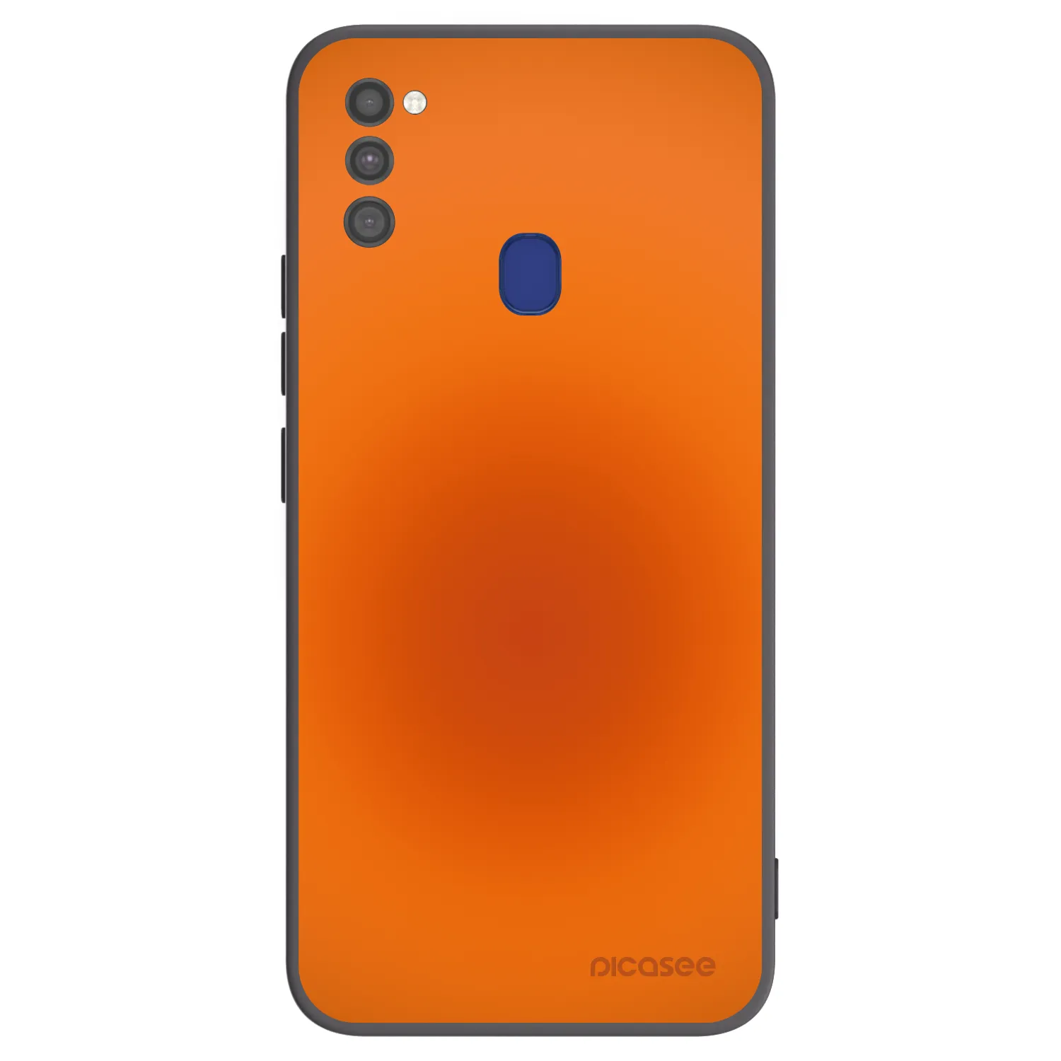 Picasee silikónový čierny obal pre Samsung Galaxy M21 M215F - Heat Core