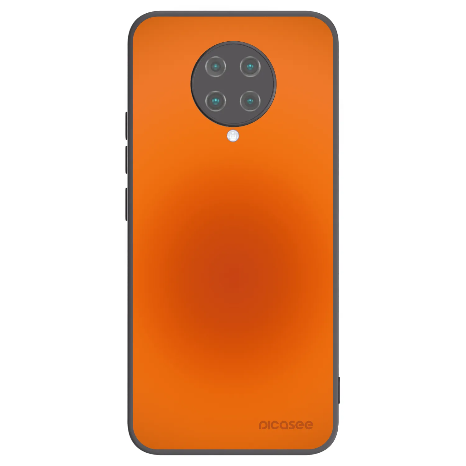 Picasee silikónový čierny obal pre Xiaomi Poco F2 Pro - Heat Core