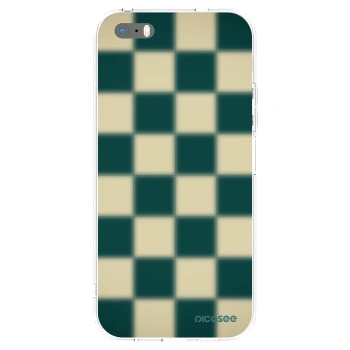 Picasee silikónový prehľadný obal pre Apple iPhone 5/5S/SE - Shadow Chess