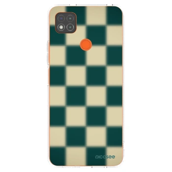 Picasee silikónový prehľadný obal pre Xiaomi Redmi 9C - Shadow Chess