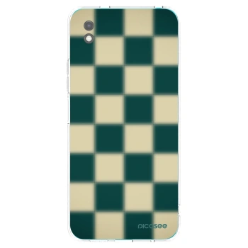 Picasee silikónový čierny obal pre Xiaomi Redmi 9A - Shadow Chess